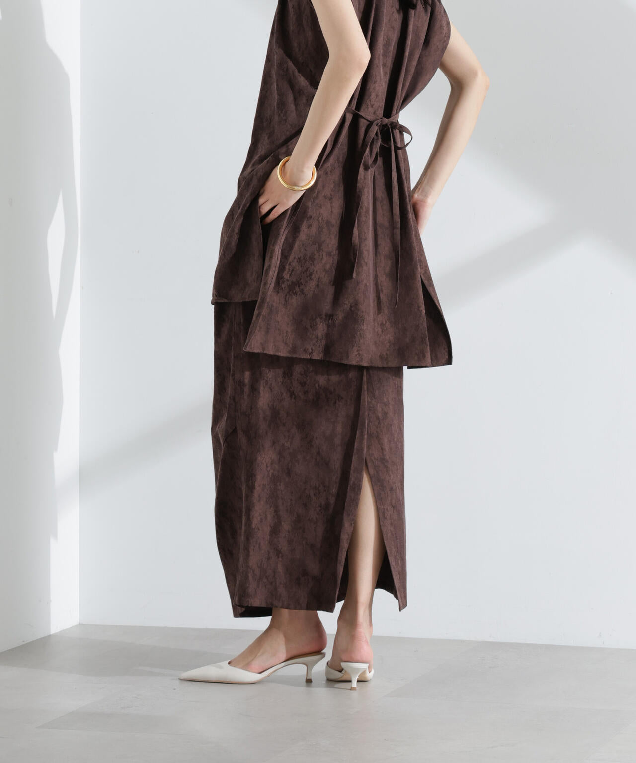 ANTHEM A/MISTY JACQUARD TIGHT SKIRTS(セットアップ可) 6715130012