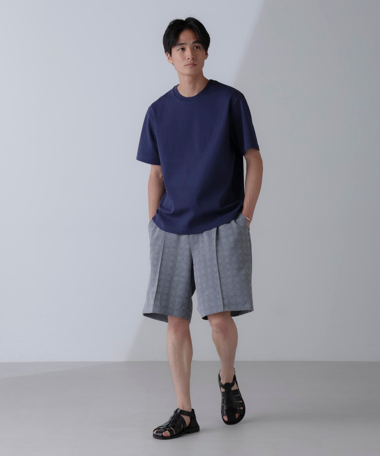 「N SHORTS」ショーツ シャドーグレンチェック 6684128205