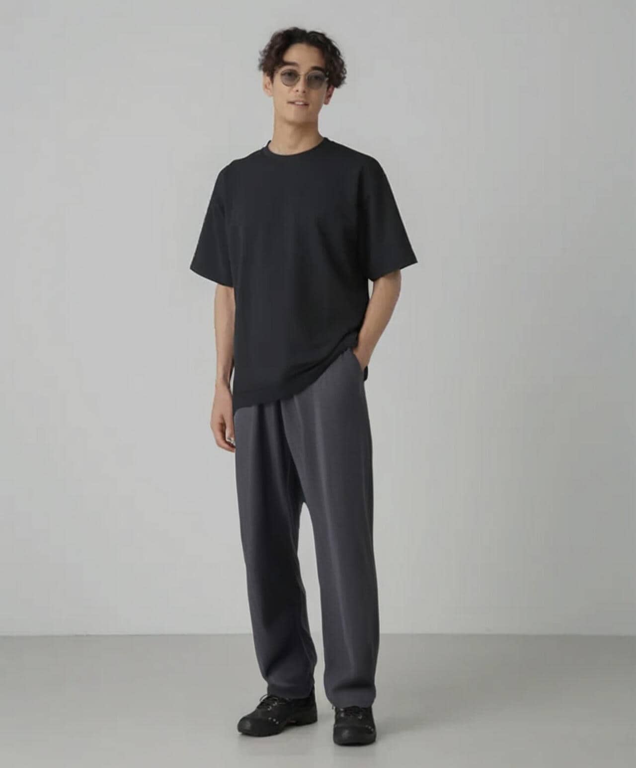 梨地ダンボールリラックスTシャツ(セットアップ可) 6724124230