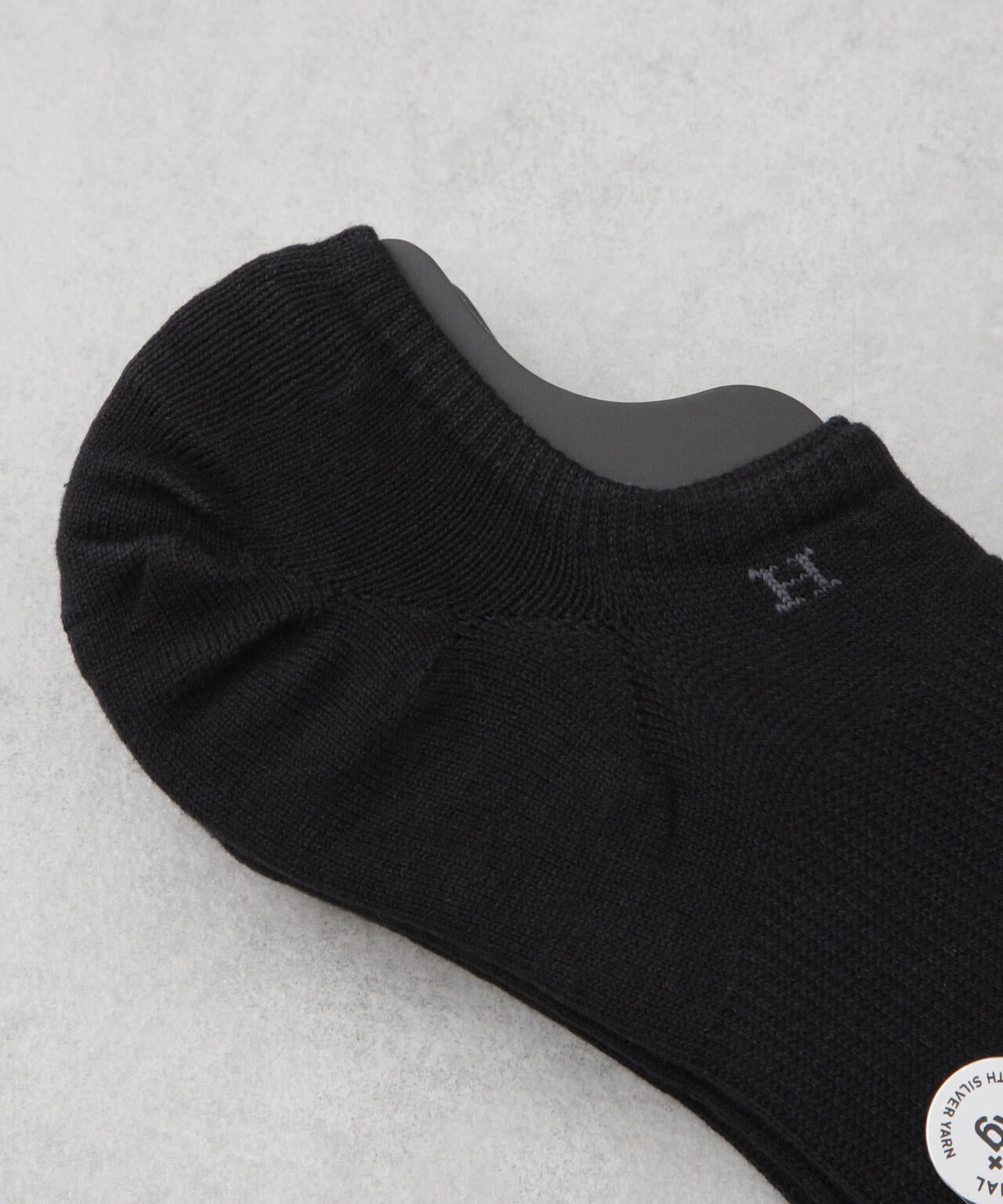 Healthknit/ブラック無地 Ag+ 6725151205