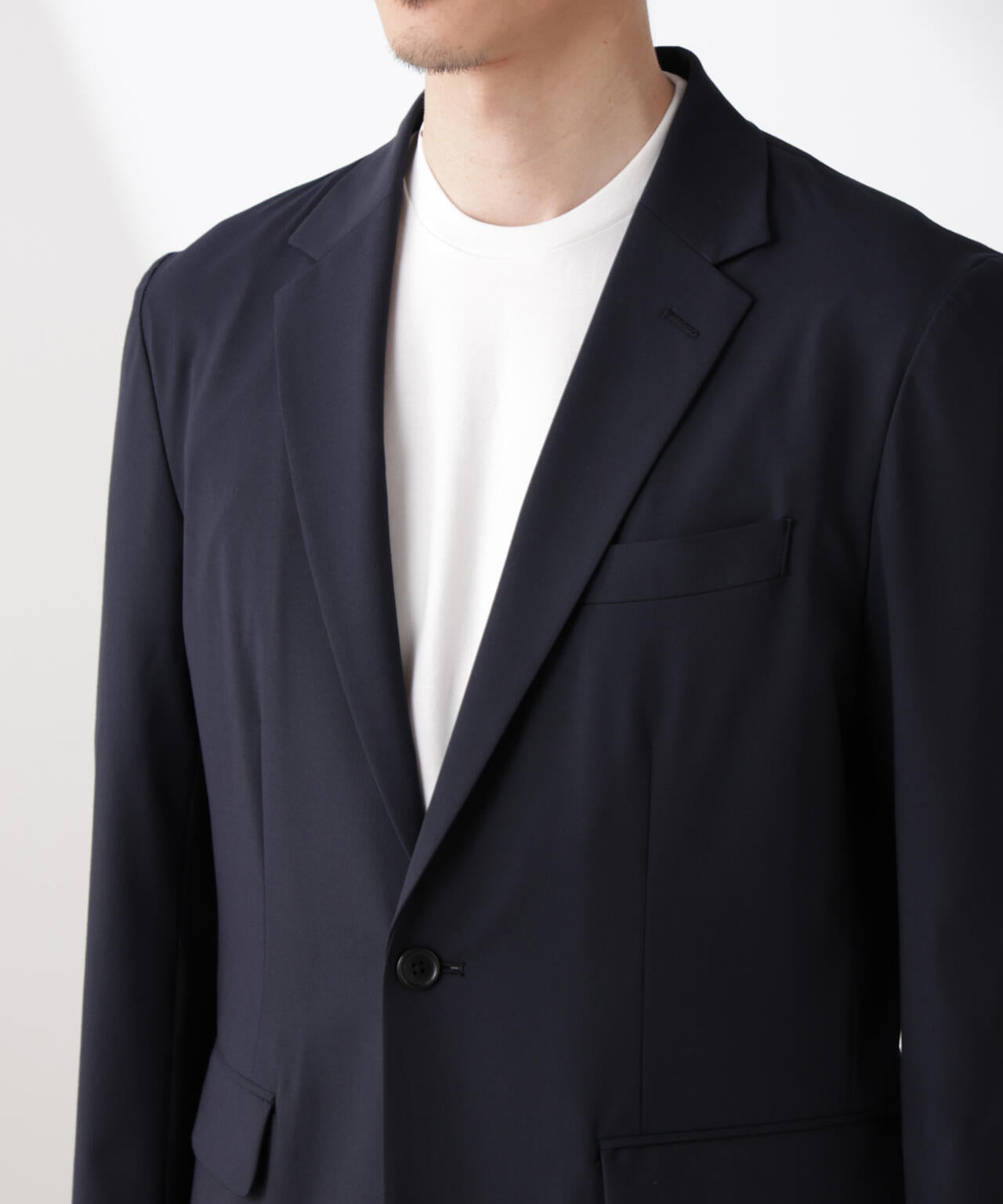 「N JACKET BASIC」トロピカルストレッチジャケット(セットアップ可) 6685117202