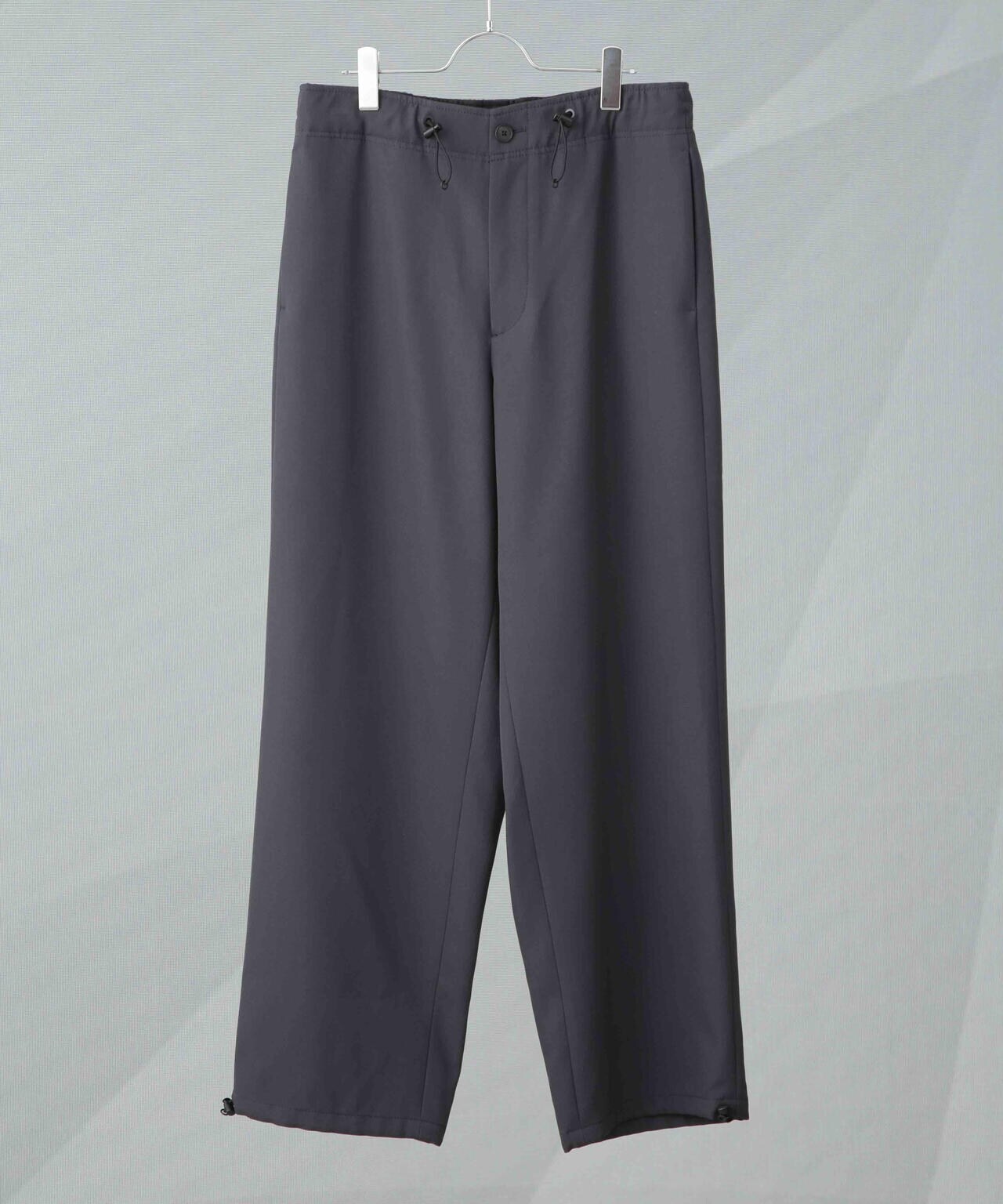 ATON/BACK SATIN UTILITY PANTS