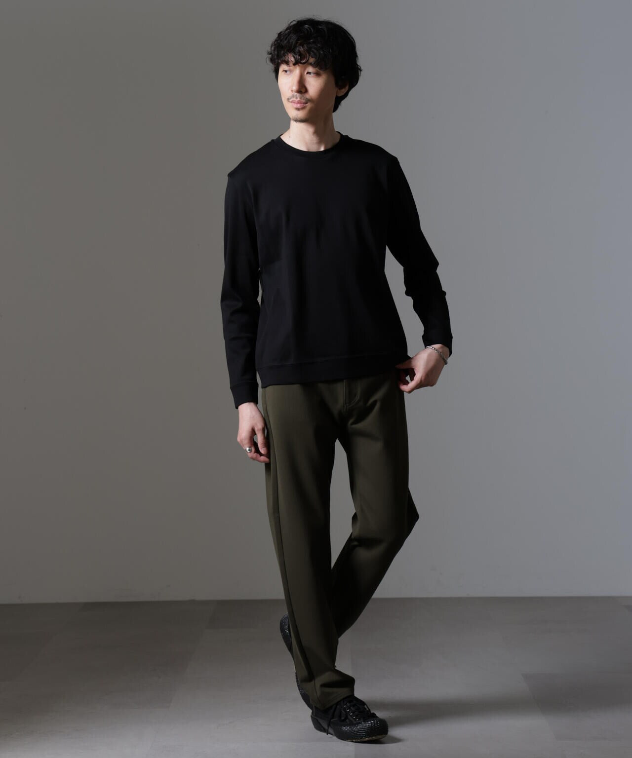 「FORMAL JERSEY」クルーネックカットソー長袖 6684223215