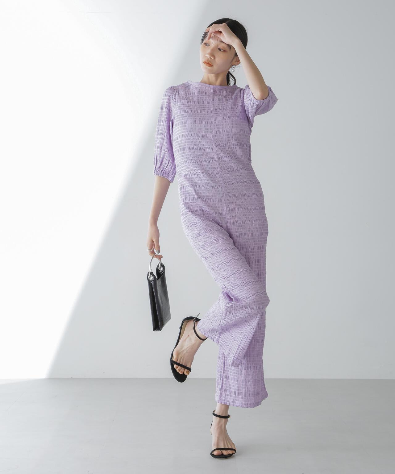 RITA ROW/Puffy sleeves jumpsuit 6714119047