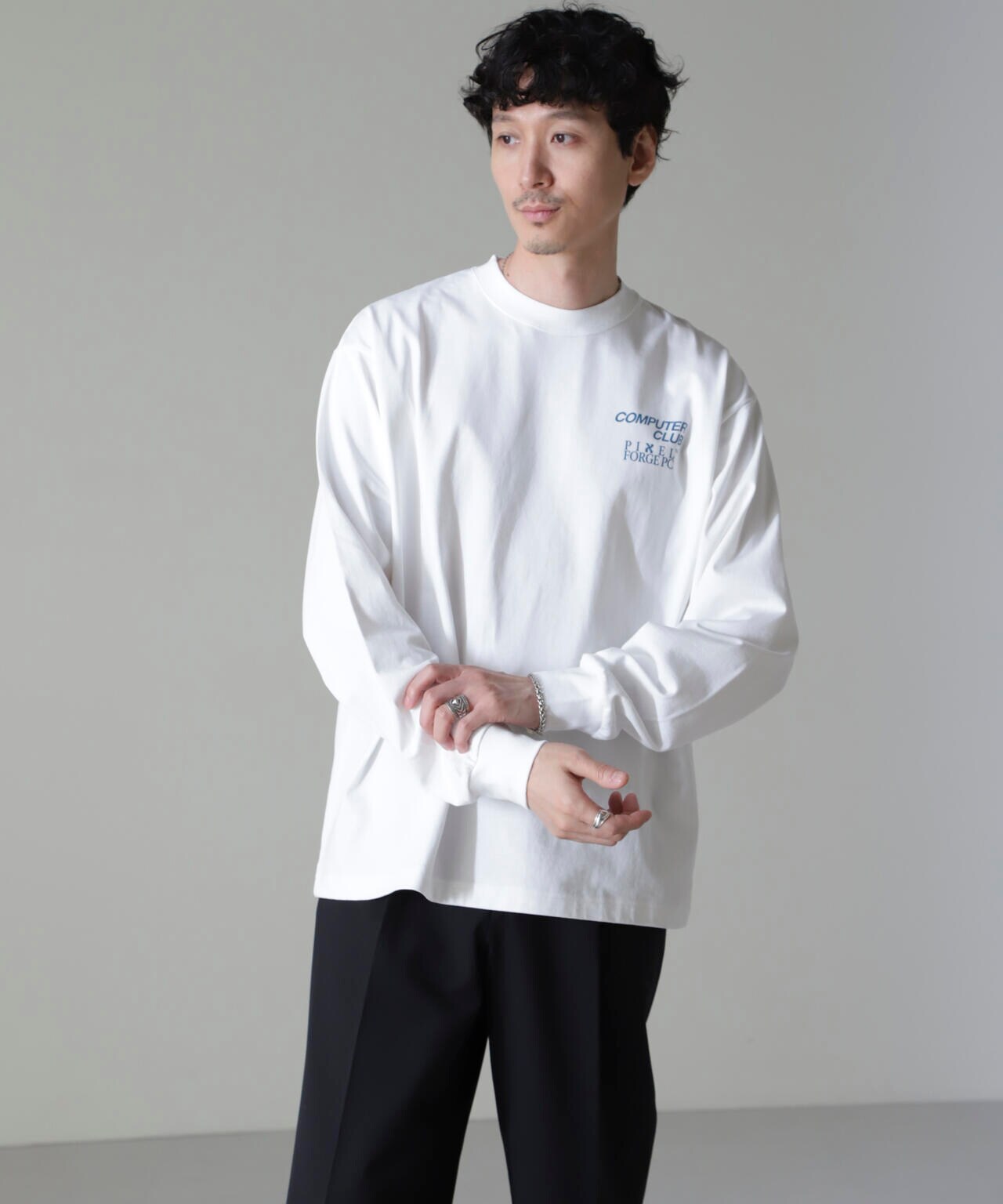 「MOFFISIE2.0」オリジナルプリントTシャツ長袖 6724223212
