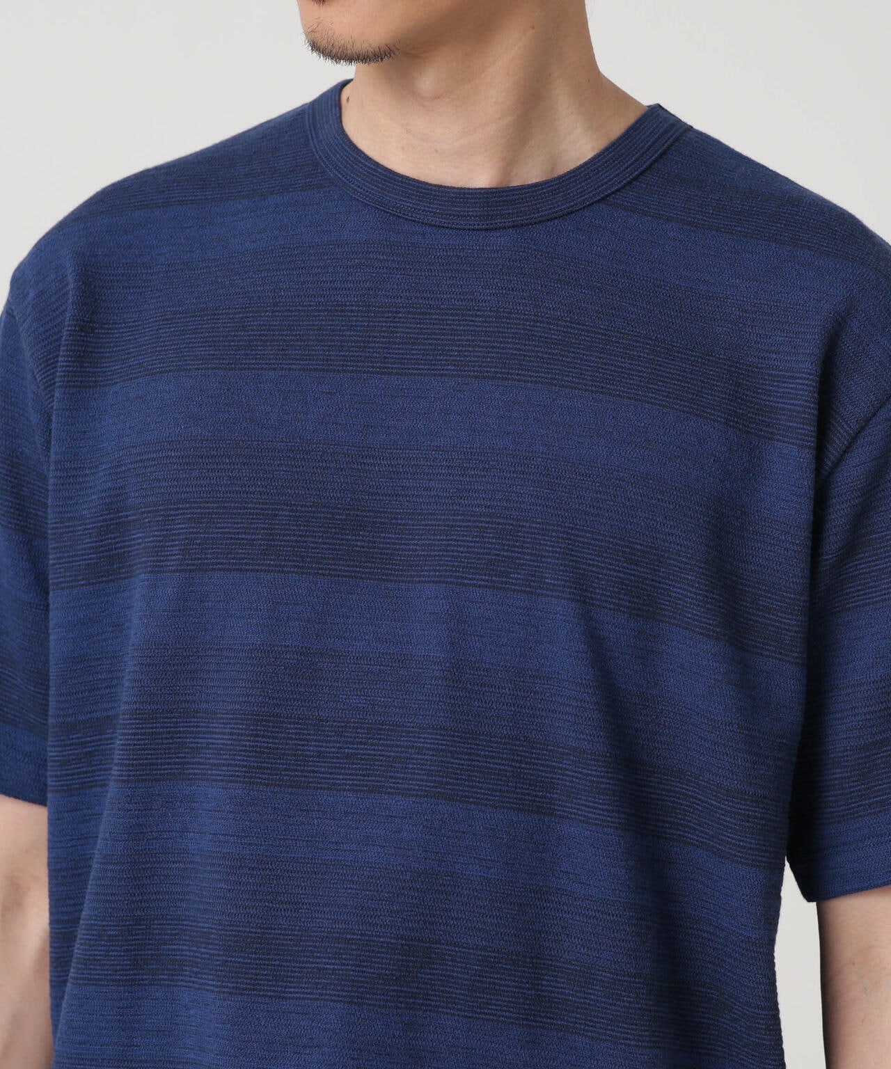 LB.03/メランジボーダークルーネックTシャツ 6683124232