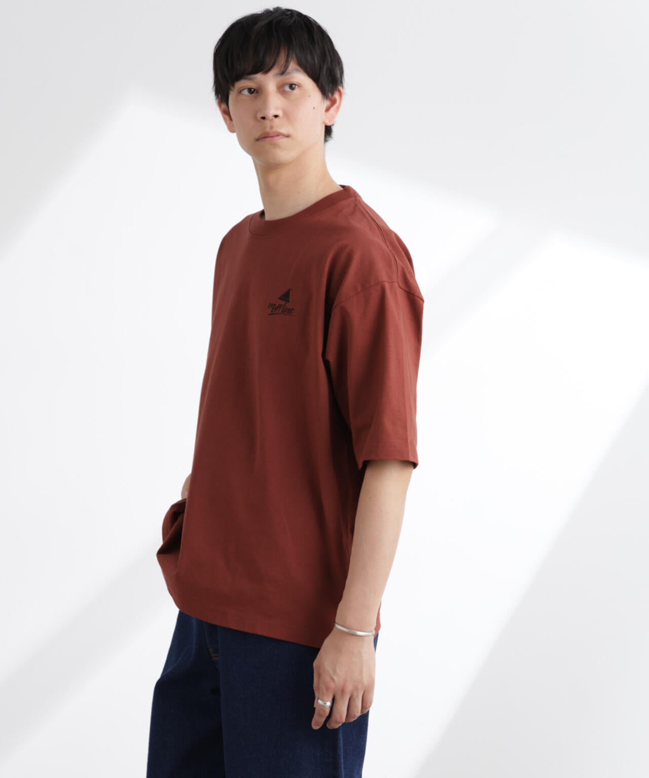 「MOFFISIE」1.0オリジナルプリント Tシャツ 半袖 6725124225