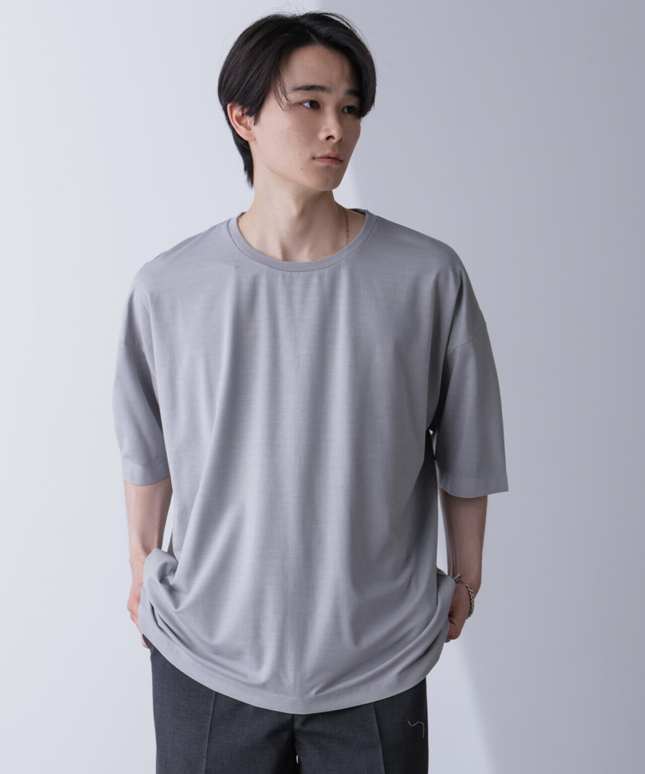 WEB限定/ピグメントビッグTシャツ 半袖 6724224203