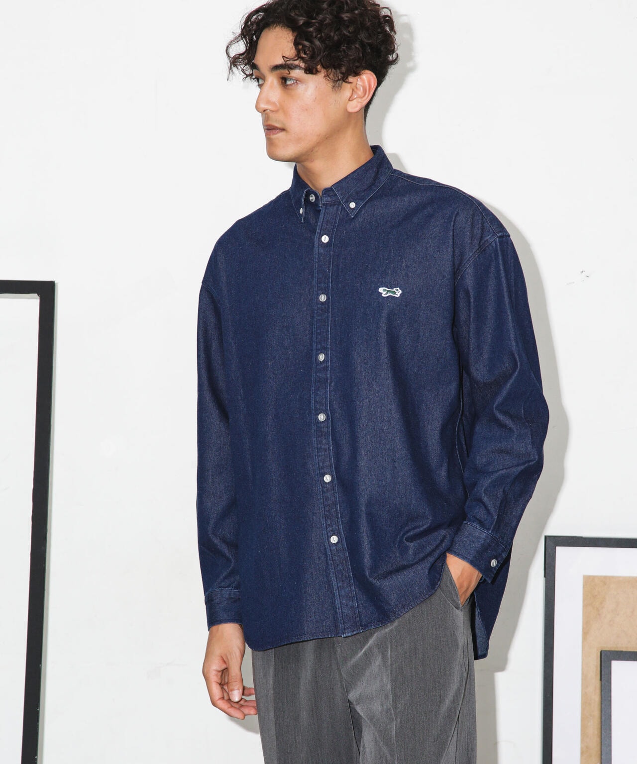 「Penney's別注」デニムシャツ 長袖 6723220221