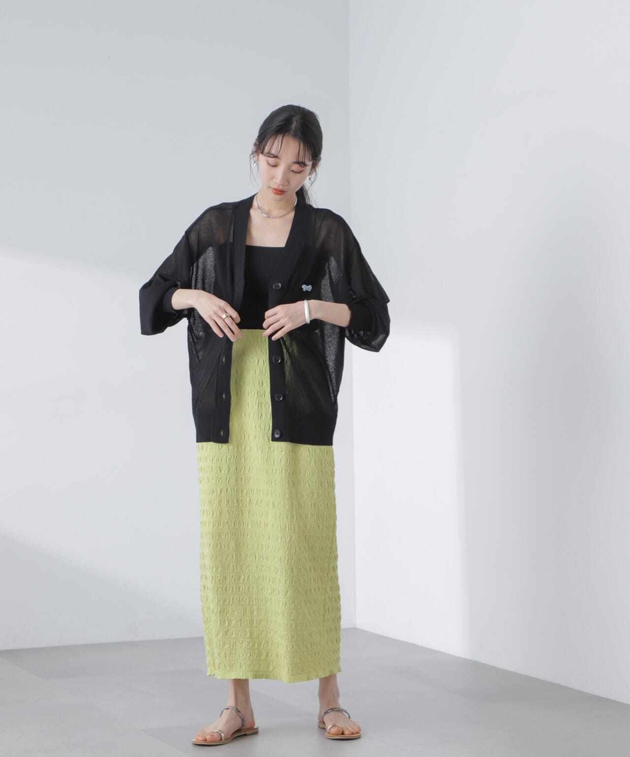 PENNEYS/PENNEYS別注TheFOXシアーカーディガン 6734122333