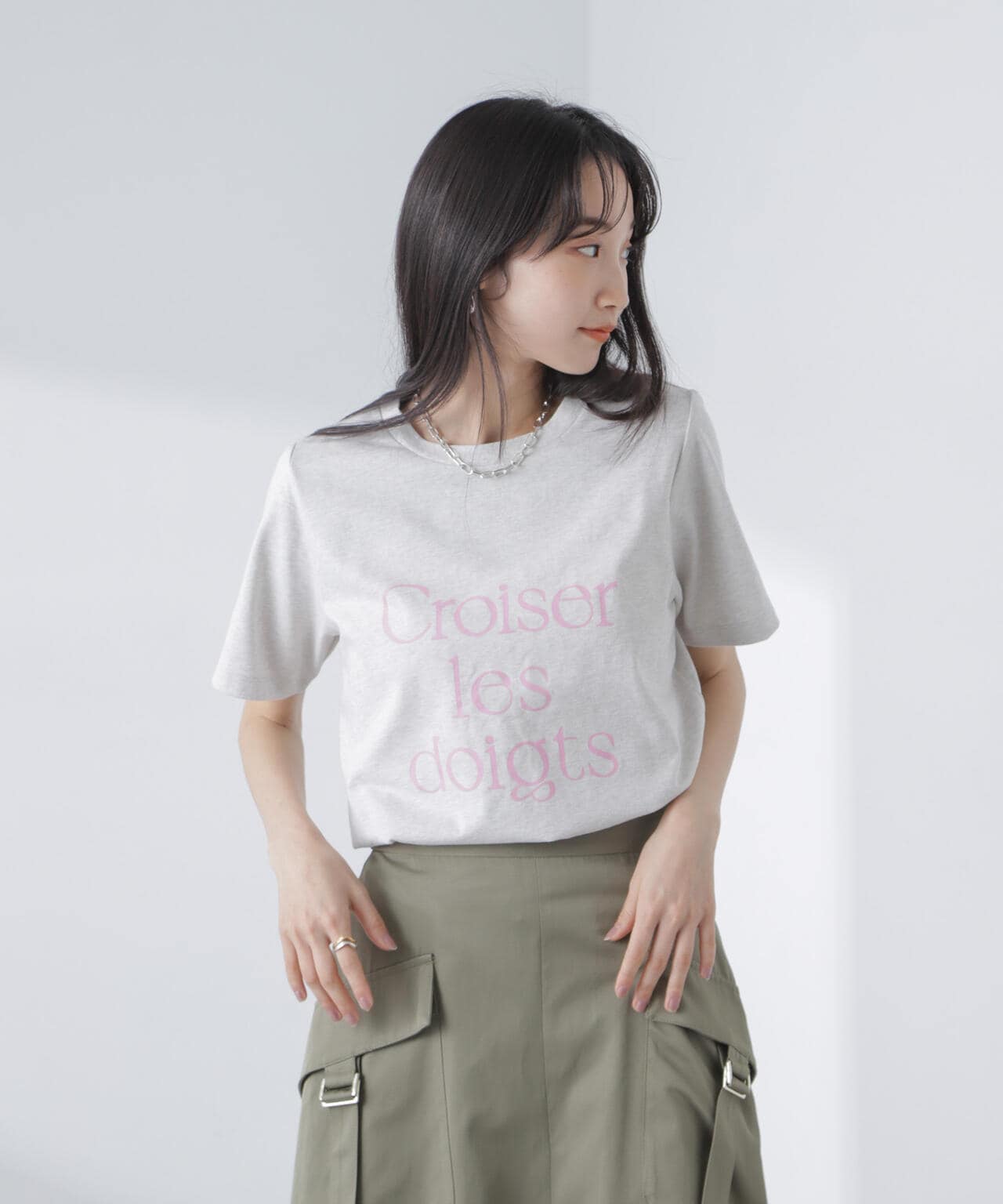 ロゴプリントTシャツ 6734124309