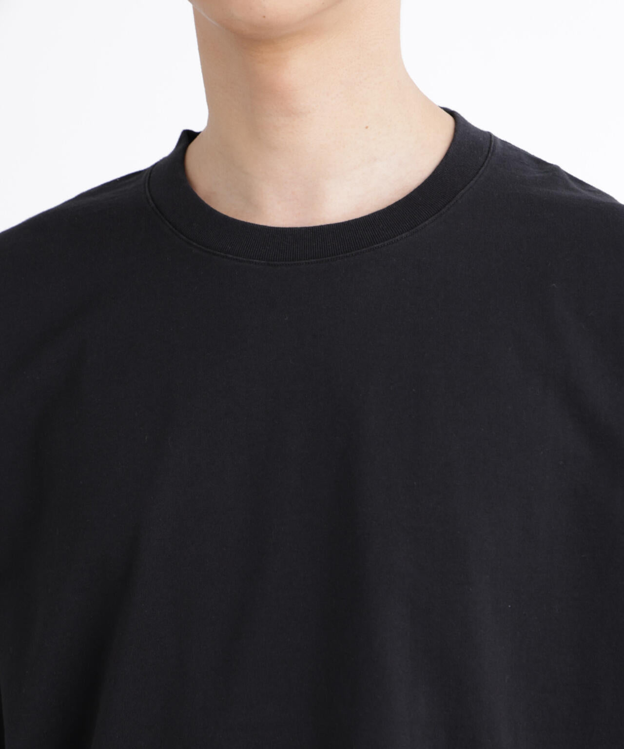 ルーズフィットワイドスリーブTシャツ 7分袖 6725124224