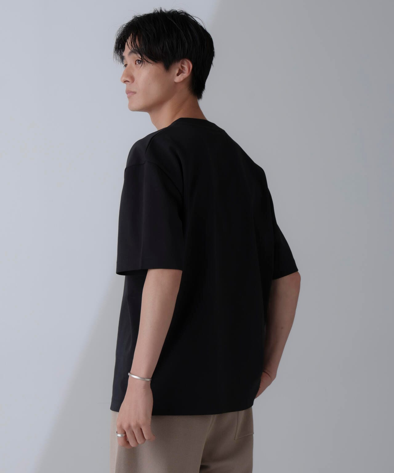 ダブルスムースクルーネックBIGTシャツ 半袖 6724124233