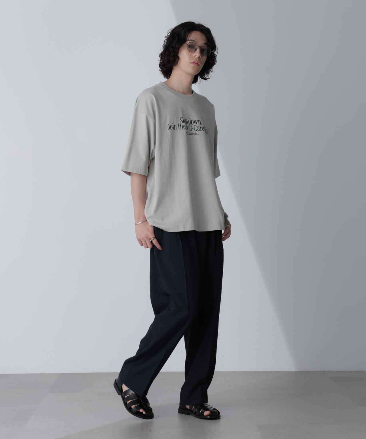 「MOFFISIE」オリジナルプリント刺繍 Tシャツ 半袖 6724124235