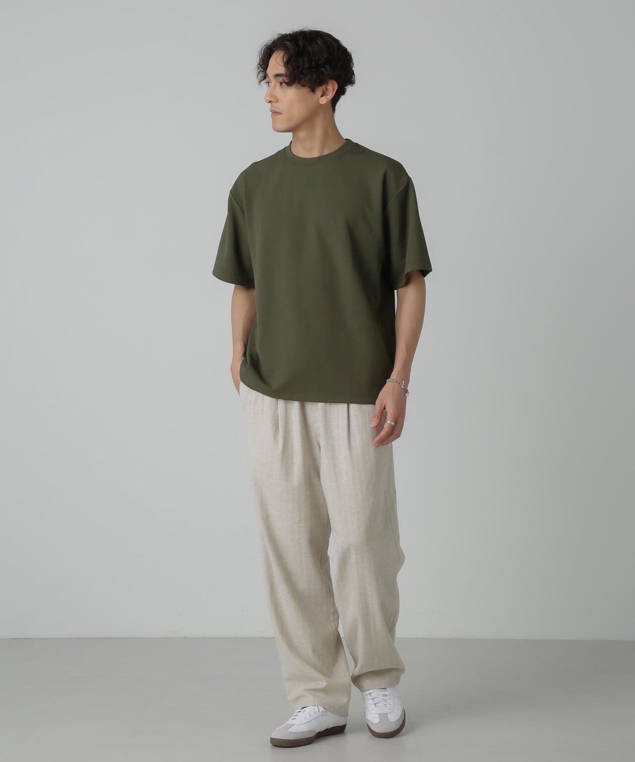 梨地ダンボールリラックスTシャツ(セットアップ可) 6724124230
