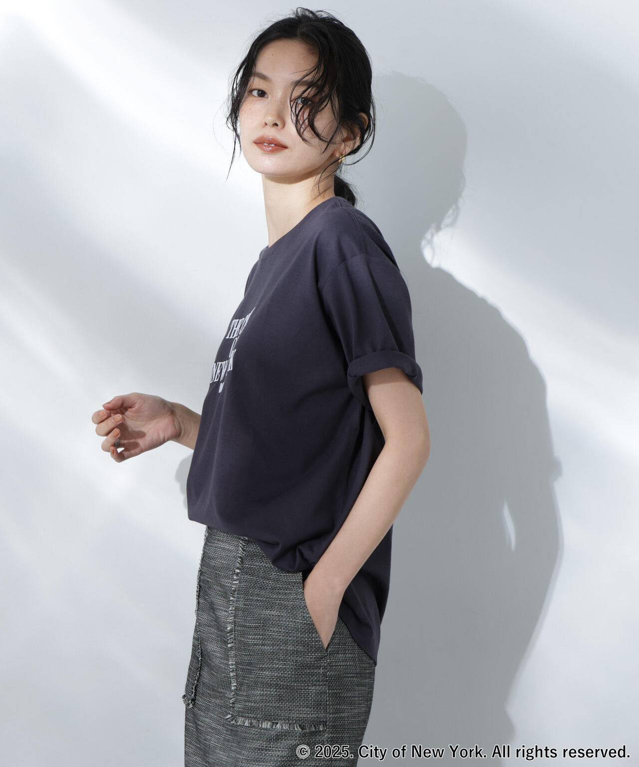 GOOD ROCK SPEED×Anti Soaked(R) 汗染み防止 NYC Tシャツ 6695124308