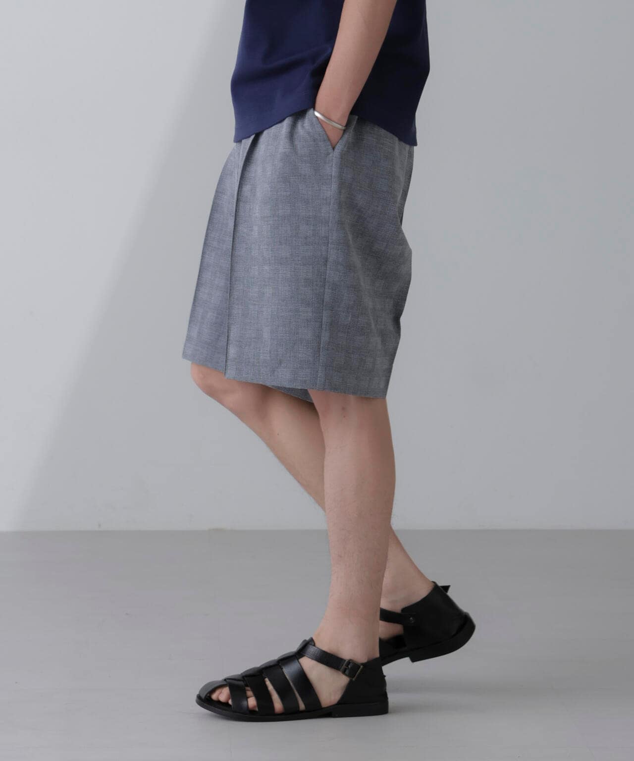 「N SHORTS」ショーツ シャドーグレンチェック 6684128205