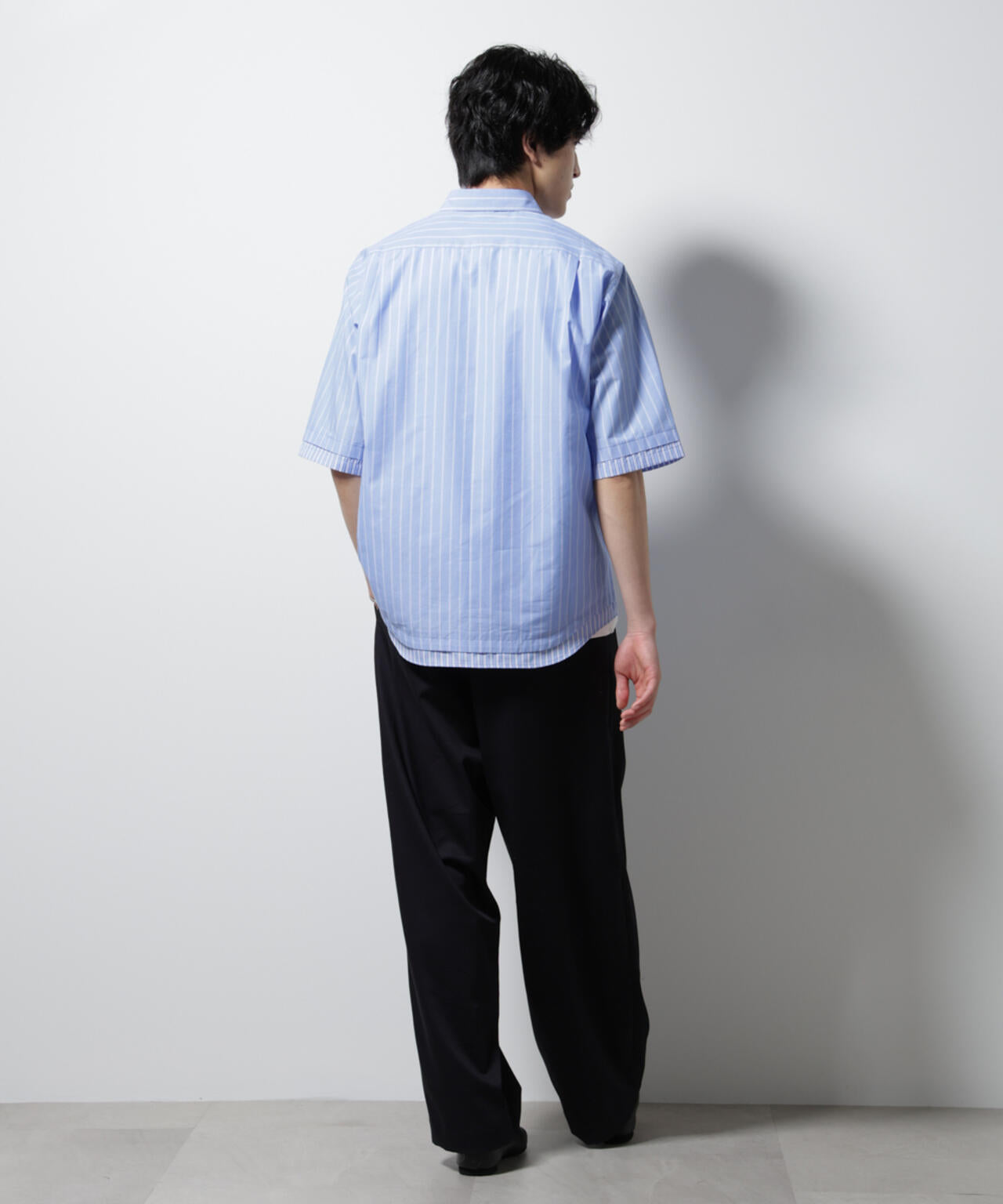 クレイジーストライプシャツ 半袖 1 6725121230