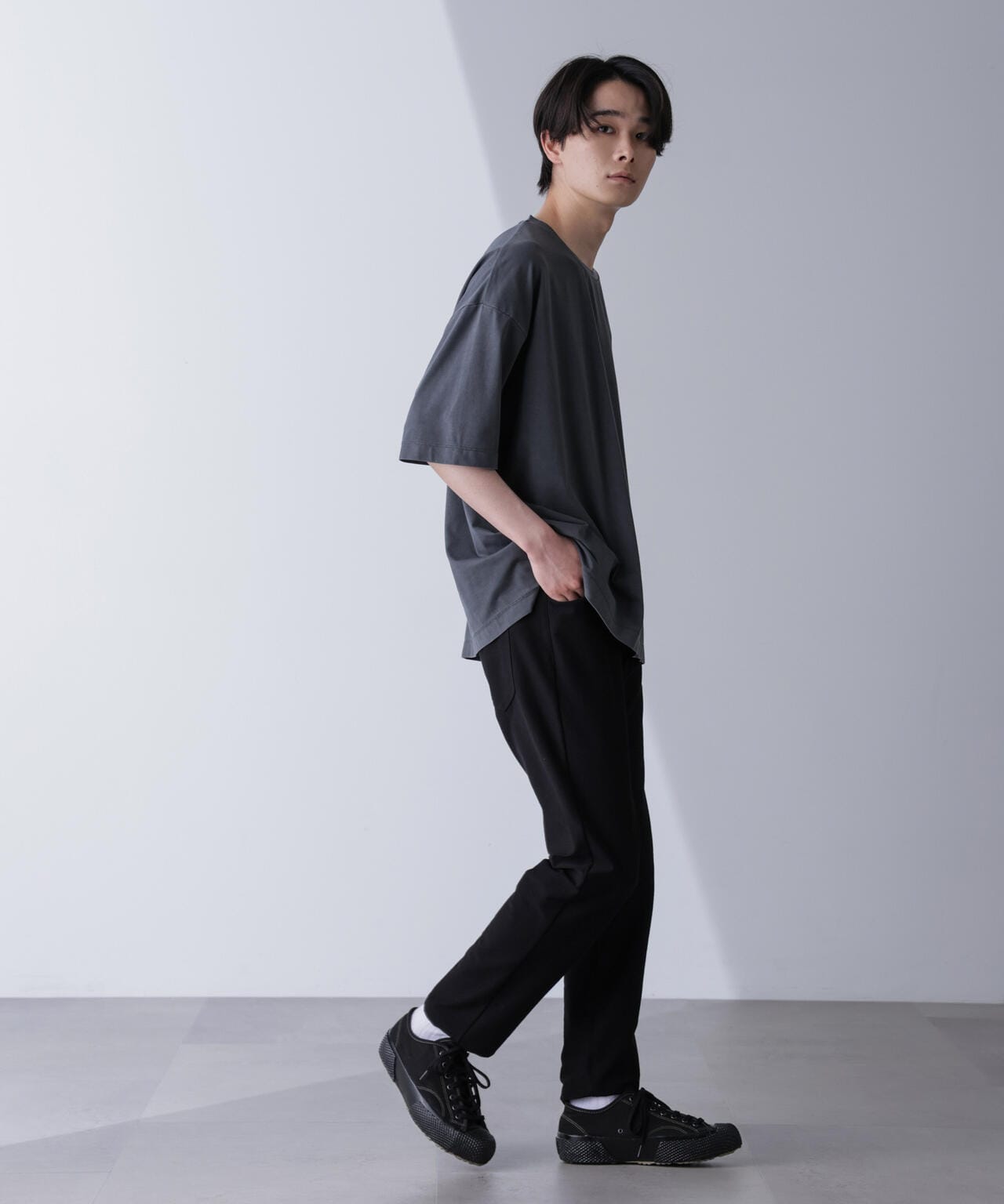 WEB限定/ピグメントビッグTシャツ 半袖 6724224203