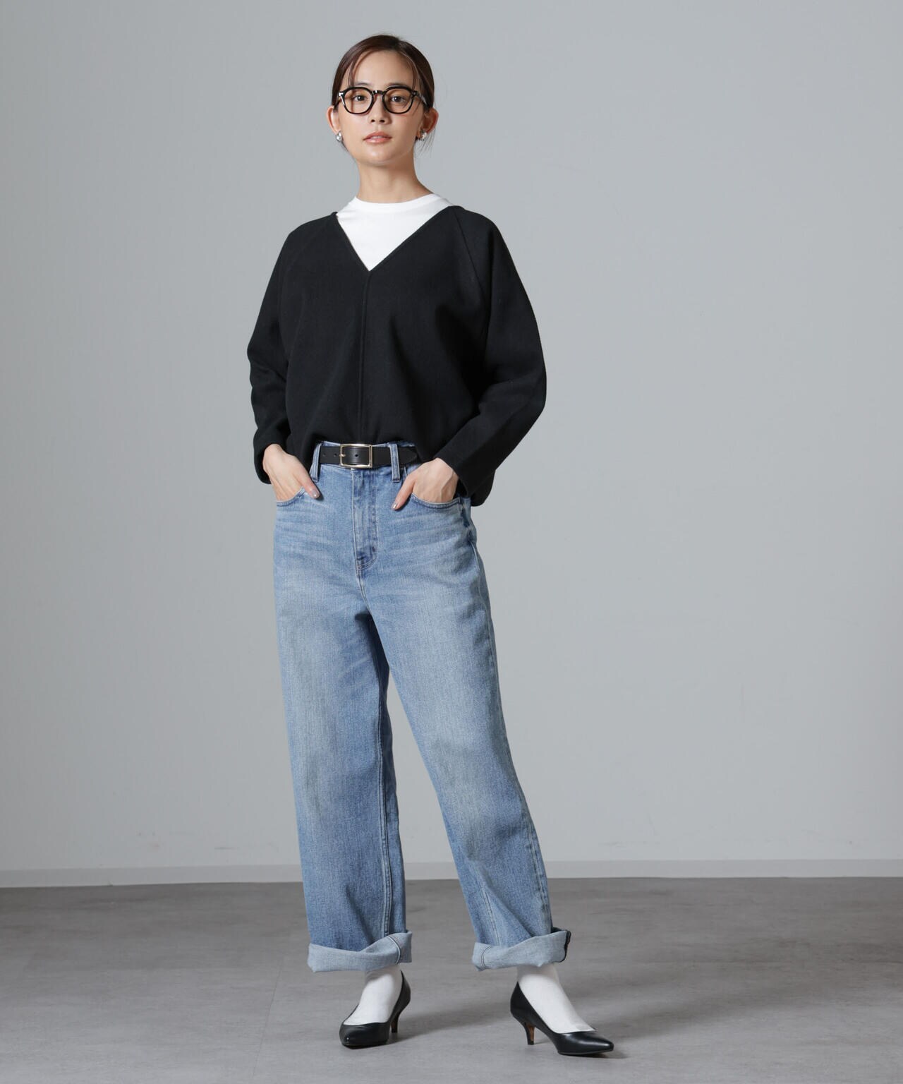 ウールライクニードルパンチプルオーバー(セットアップ可) 6734223303