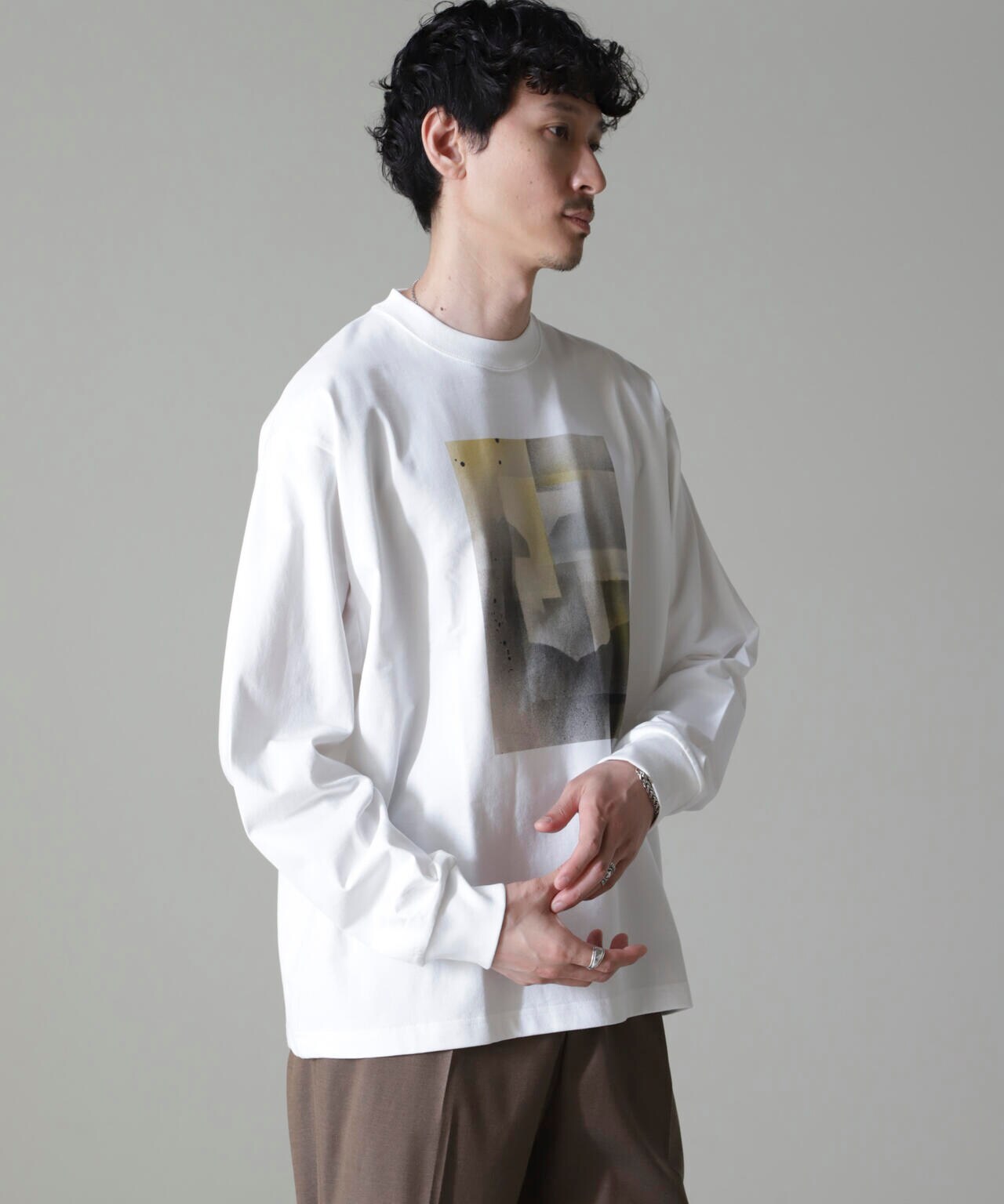 「MOFFISIE2.0」オリジナルプリントTシャツ長袖 6724223212