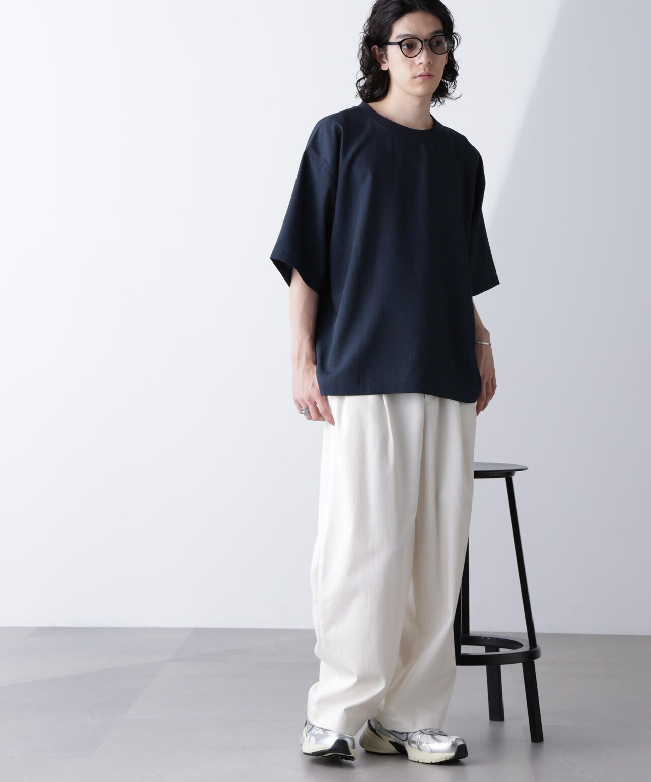 テックリネン布帛Tシャツ 半袖(セットアップ可) 6724224230