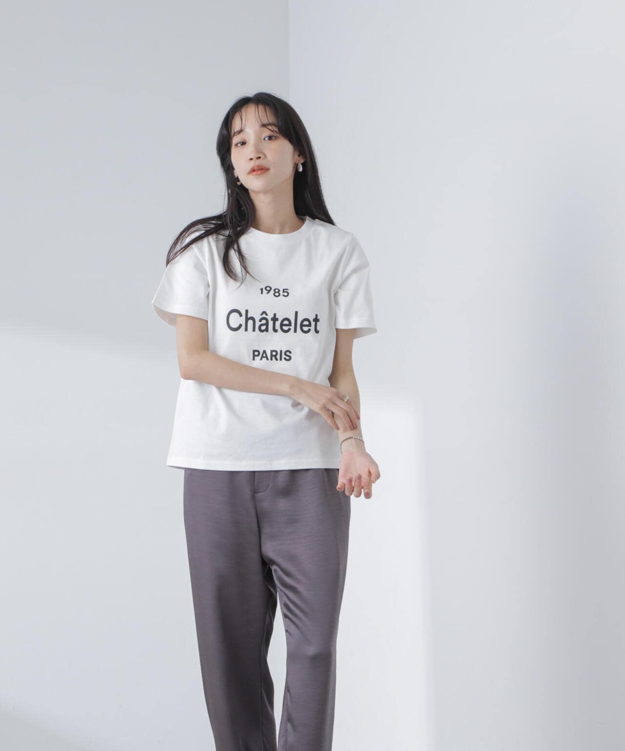 ロゴプリントTシャツ 6734124309