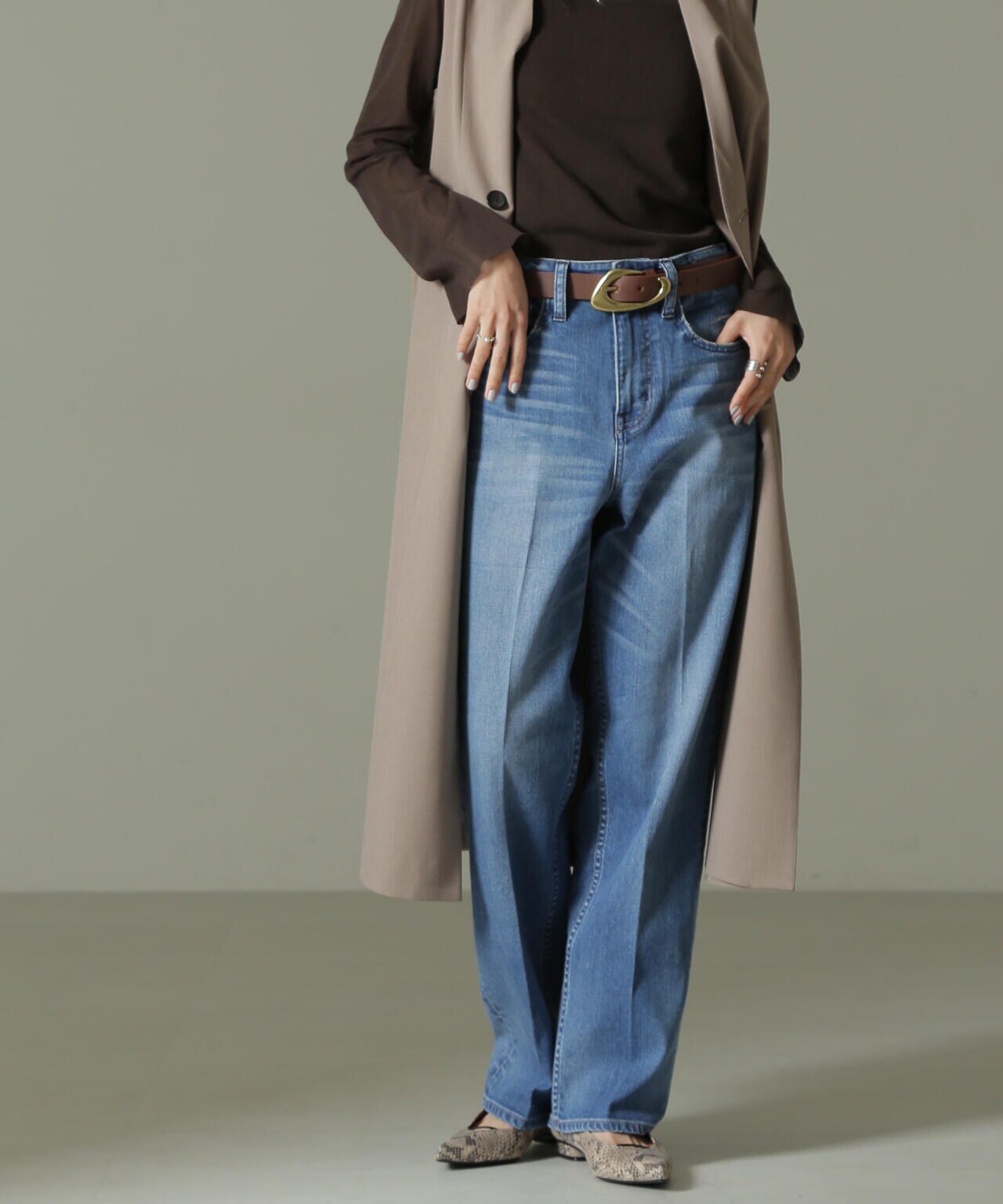 Healthy DENIM/別注 Tallow ストレート デニム 6715127030