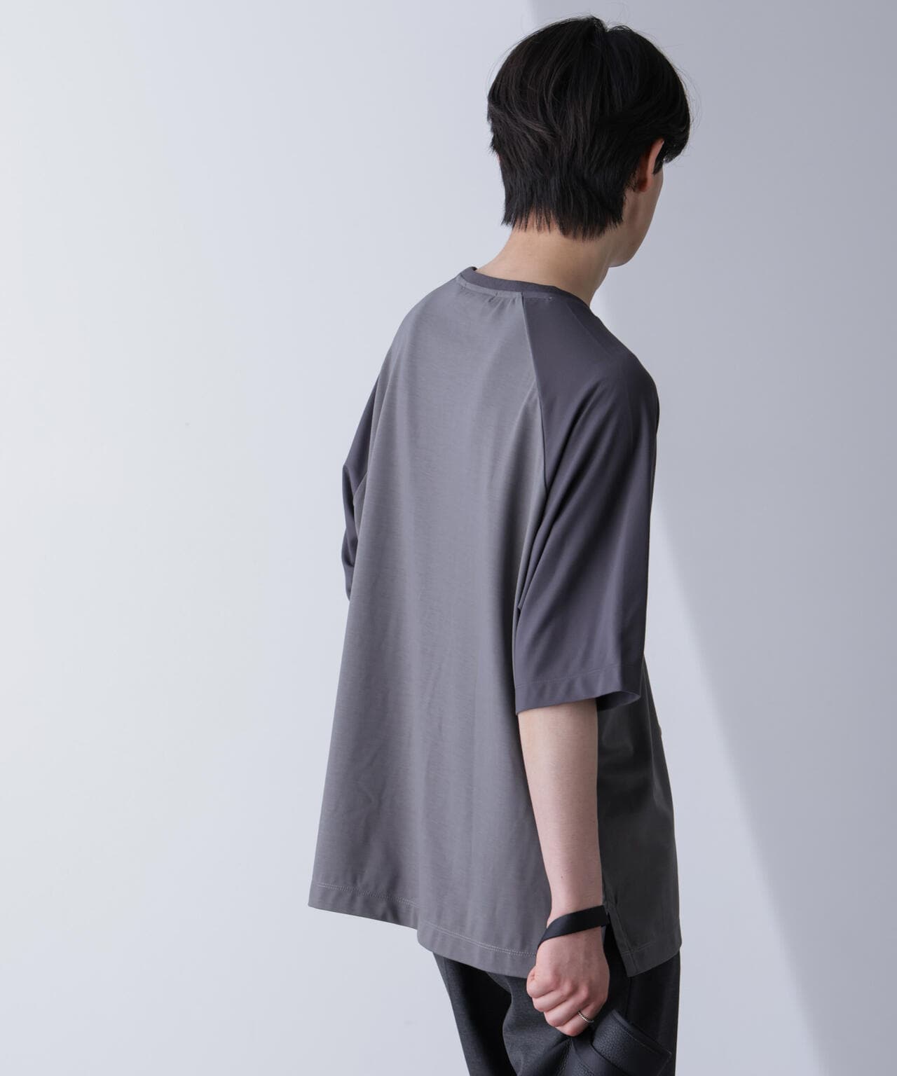 WEB限定/ワイドシルエットラグランTシャツ 半袖 6724224207
