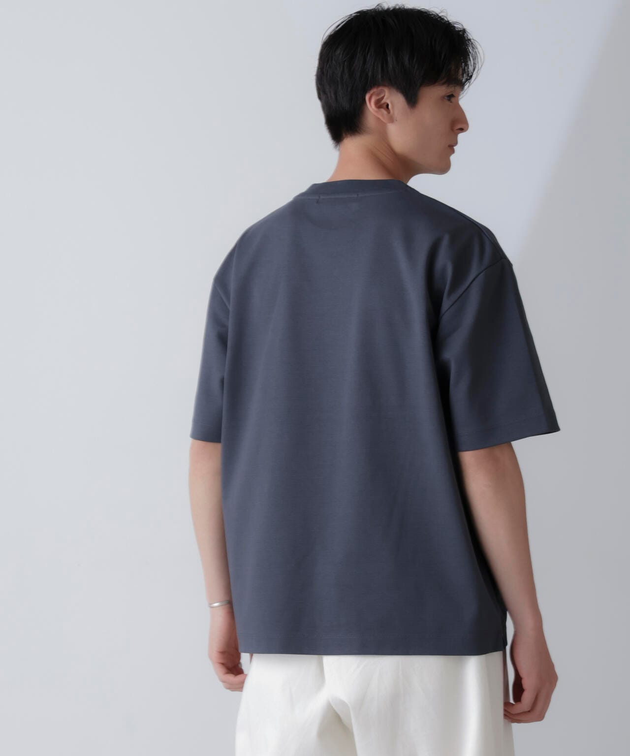 ダブルスムースクルーネックBIGTシャツ 半袖 6724124233