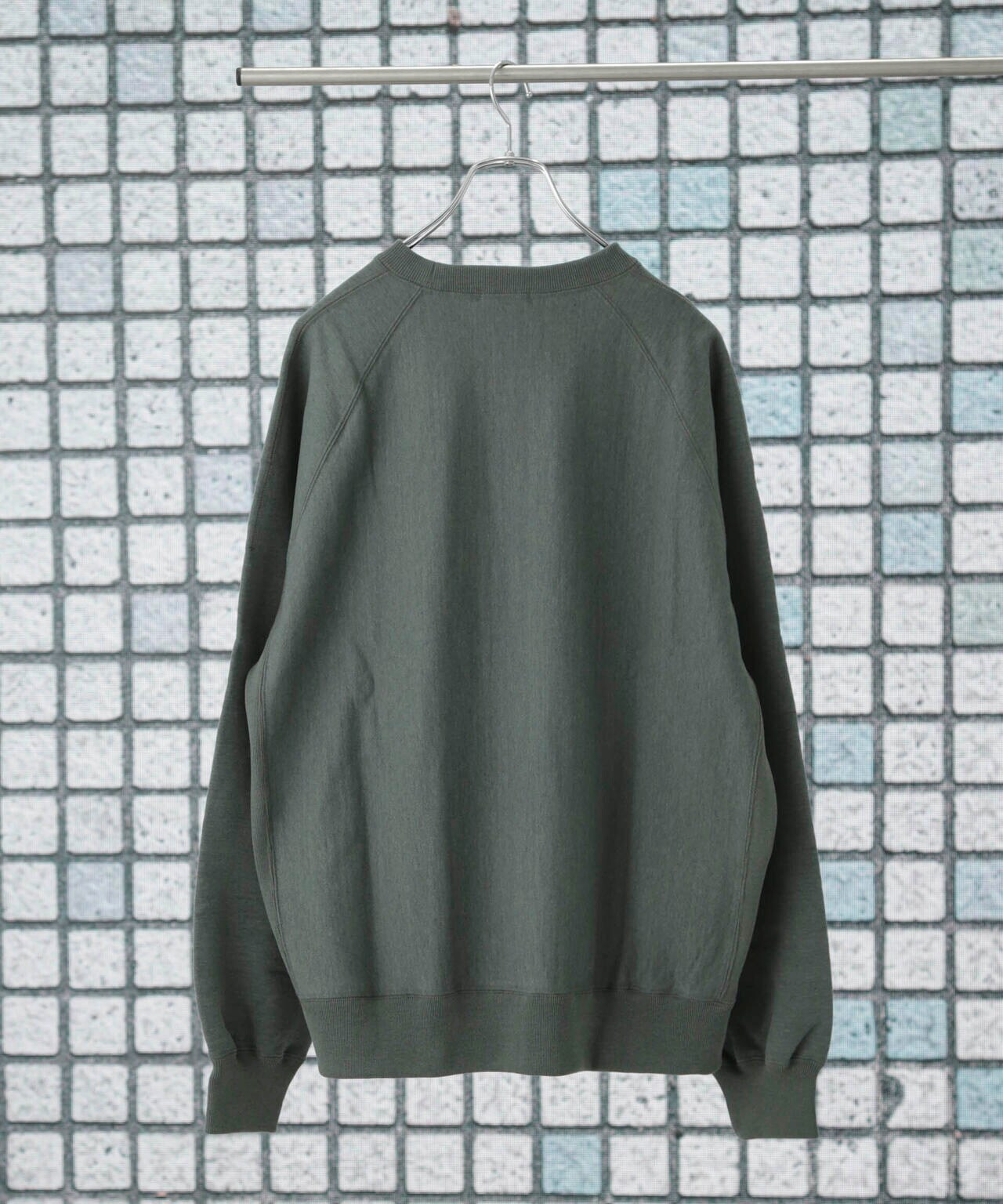 ULTERIOR/FADED SILKY TERRY SWEAT SHIRT 6704123108