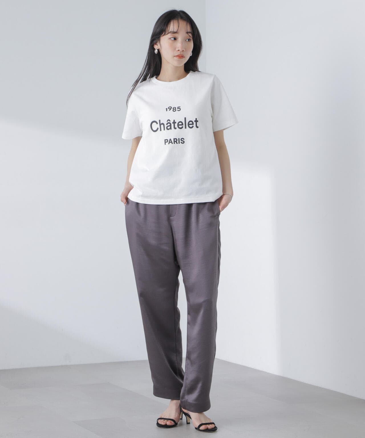 ロゴプリントTシャツ 6734124309