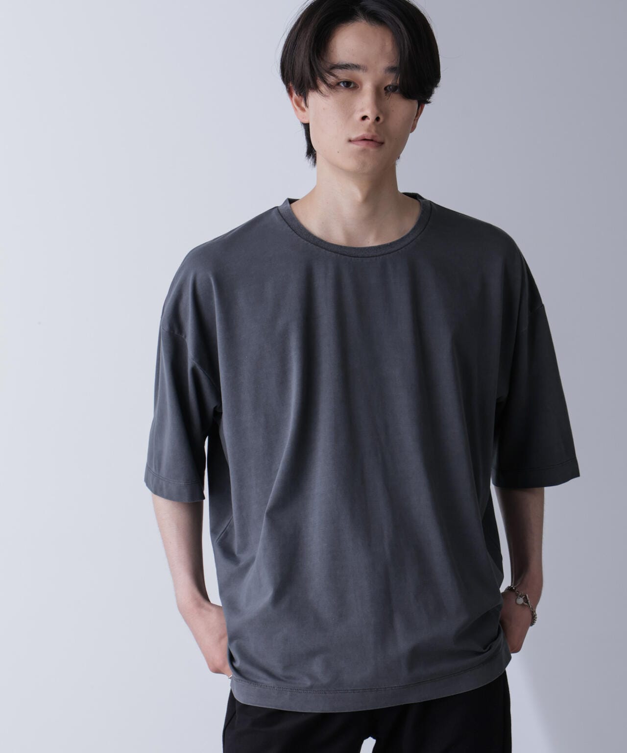 WEB限定/ピグメントビッグTシャツ 半袖 6724224203