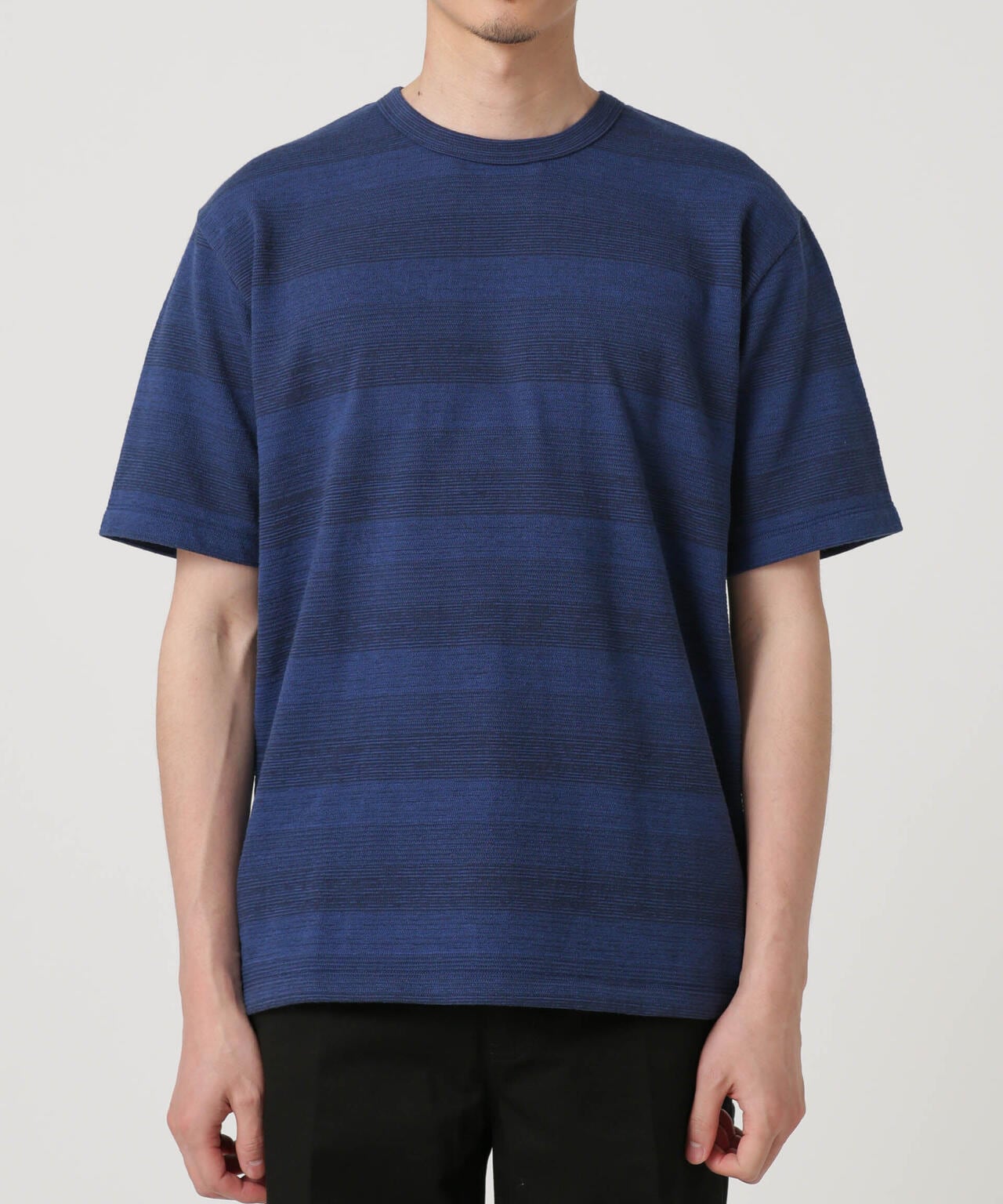 LB.03/メランジボーダークルーネックTシャツ 6683124232