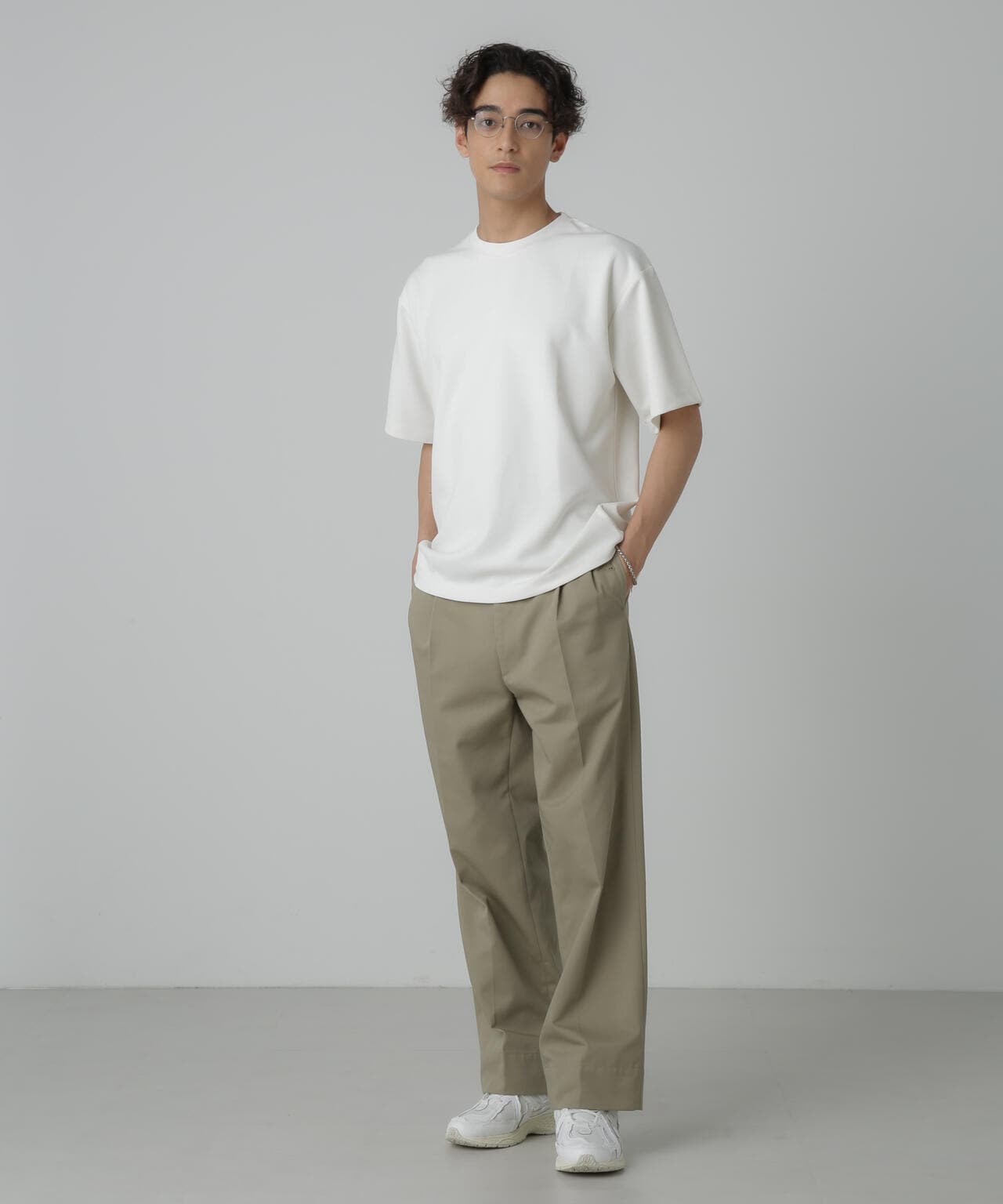 梨地ダンボールリラックスTシャツ(セットアップ可) 6724124230
