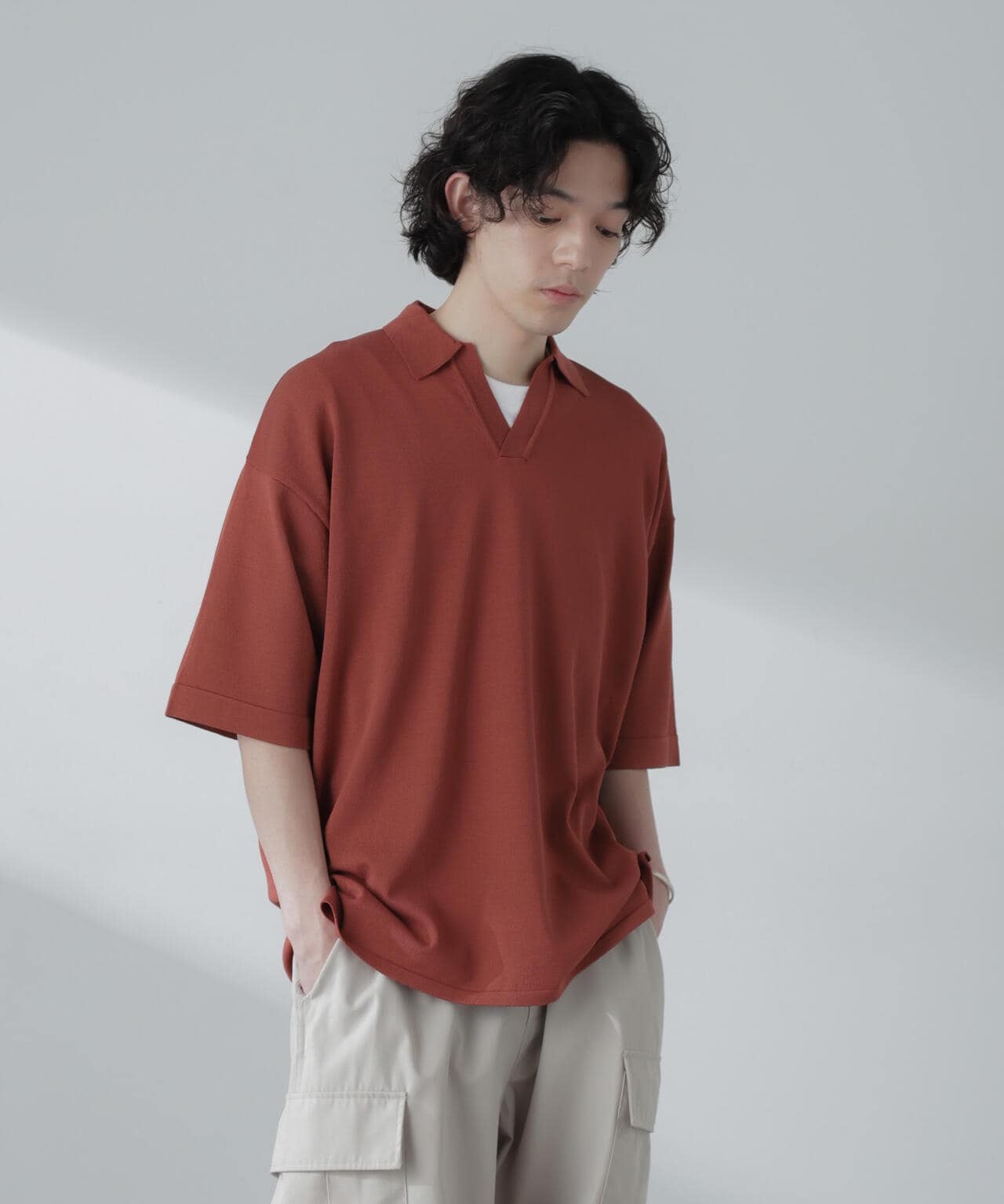 リラックススキッパーポロシャツ 半袖 6724122212