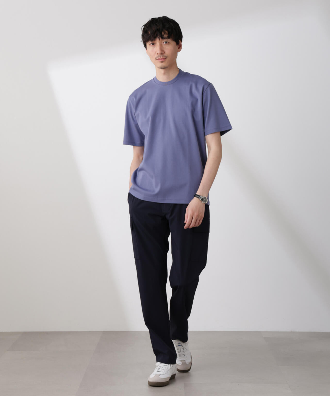 「N trousers」スリムストレッチ カーゴパンツ 6685127229