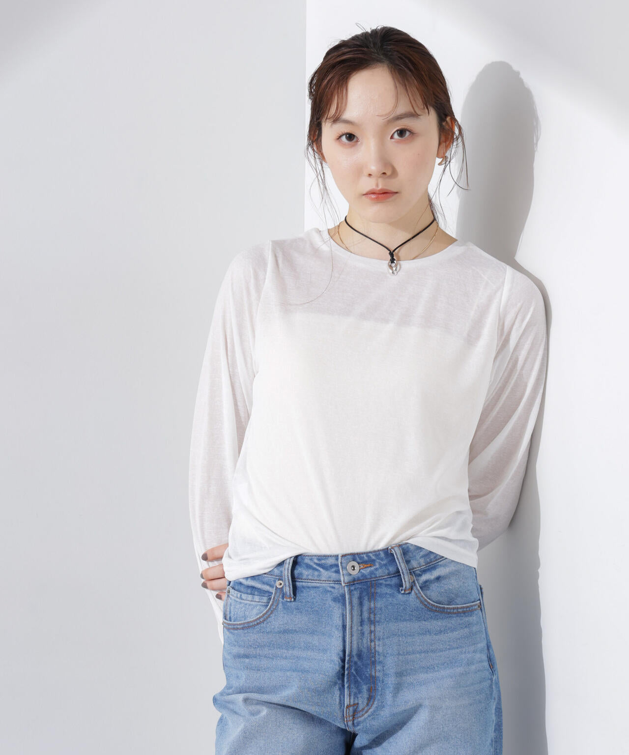 前後2wayフロントシャーリングトップス 6735124313