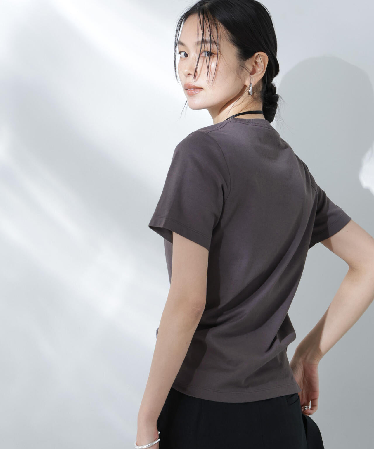 Anti Soaked(R) 汗染み防止クルーネックTシャツ 6695124300