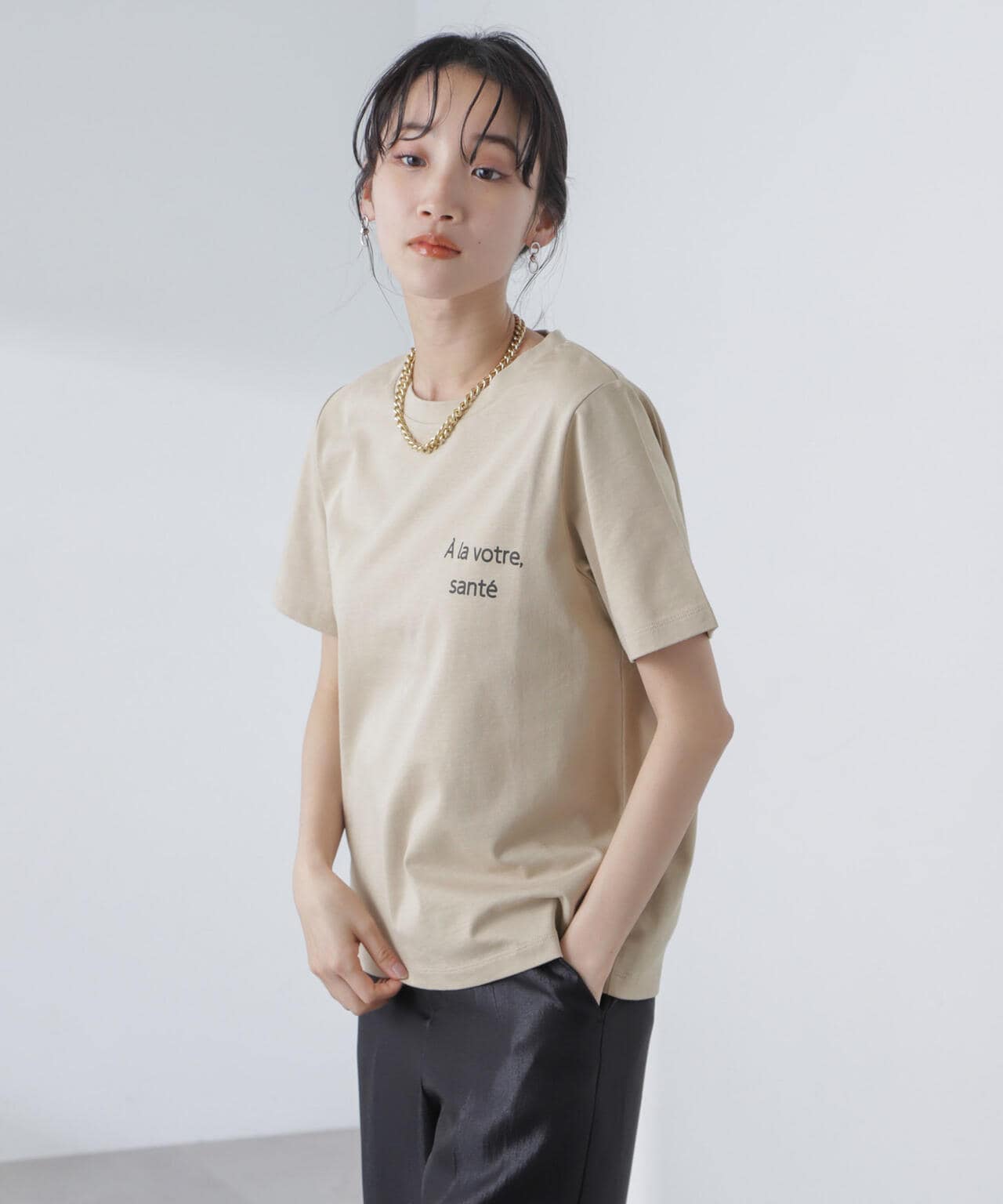ロゴプリントTシャツ 6734124309