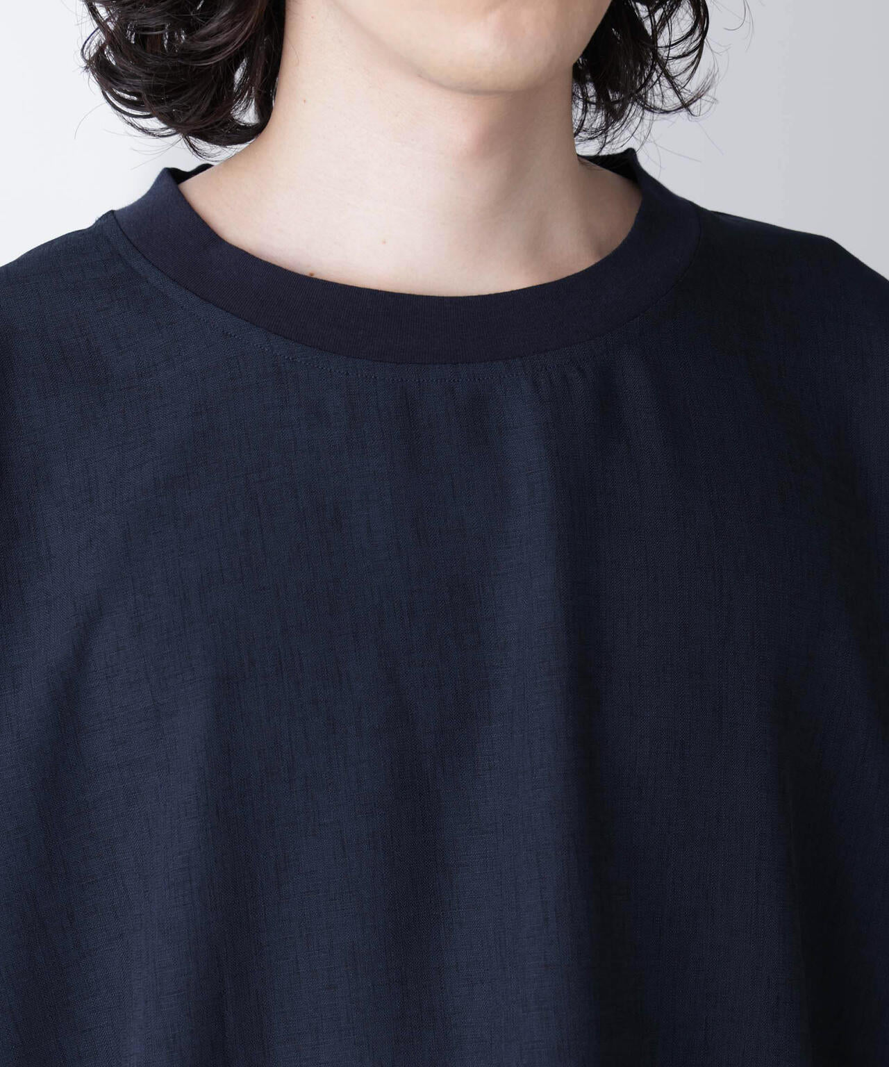 テックリネン布帛Tシャツ 半袖(セットアップ可) 6724224230