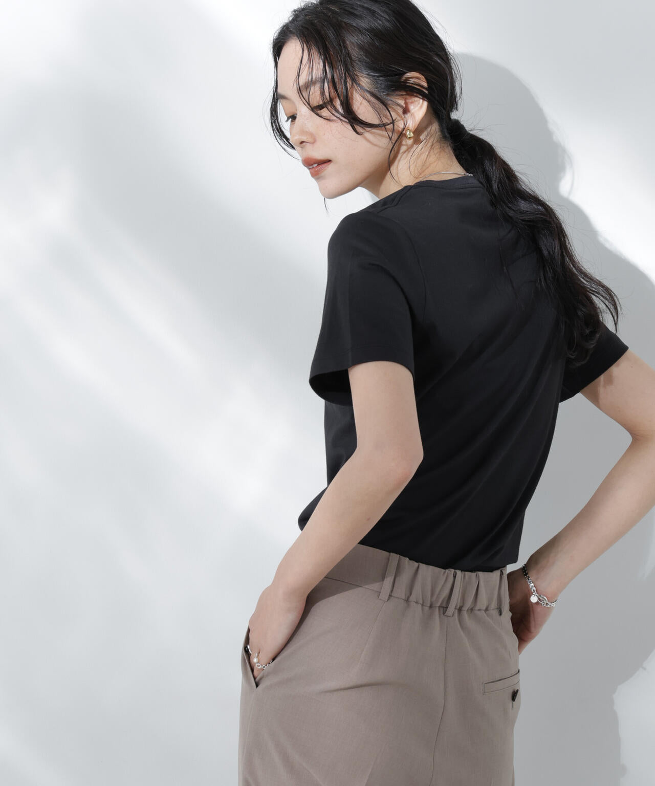 Anti Soaked(R) 汗染み防止クルーネックTシャツ 6695124300