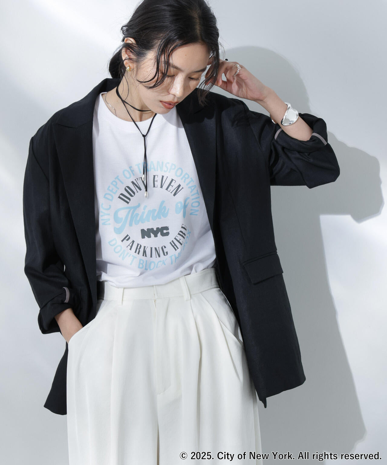 GOOD ROCK SPEED×Anti Soaked(R) 汗染み防止 NYC Tシャツ 6695124308