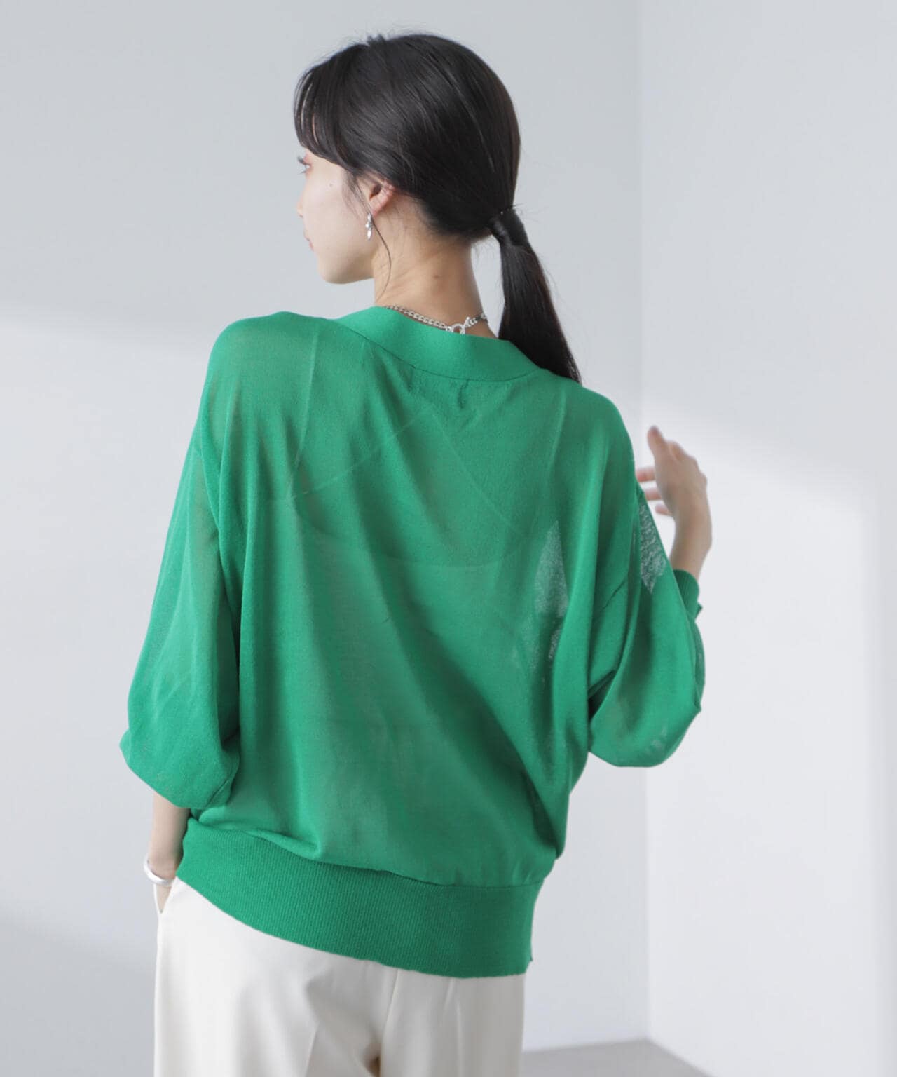 PENNEYS/PENNEYS別注TheFOXシアーカーディガン 6734122333