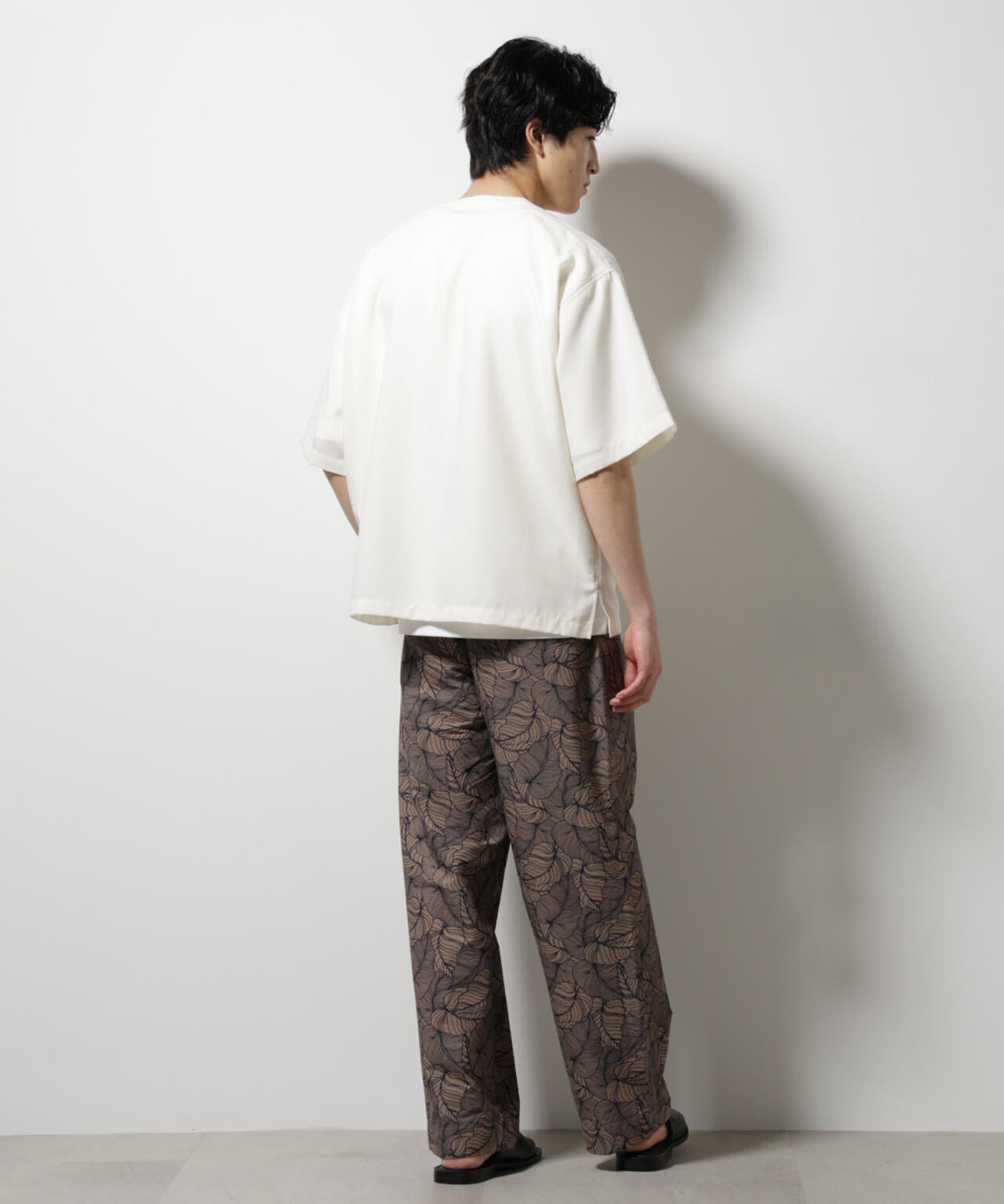 テックリネン布帛Tシャツ 半袖 6725124222
