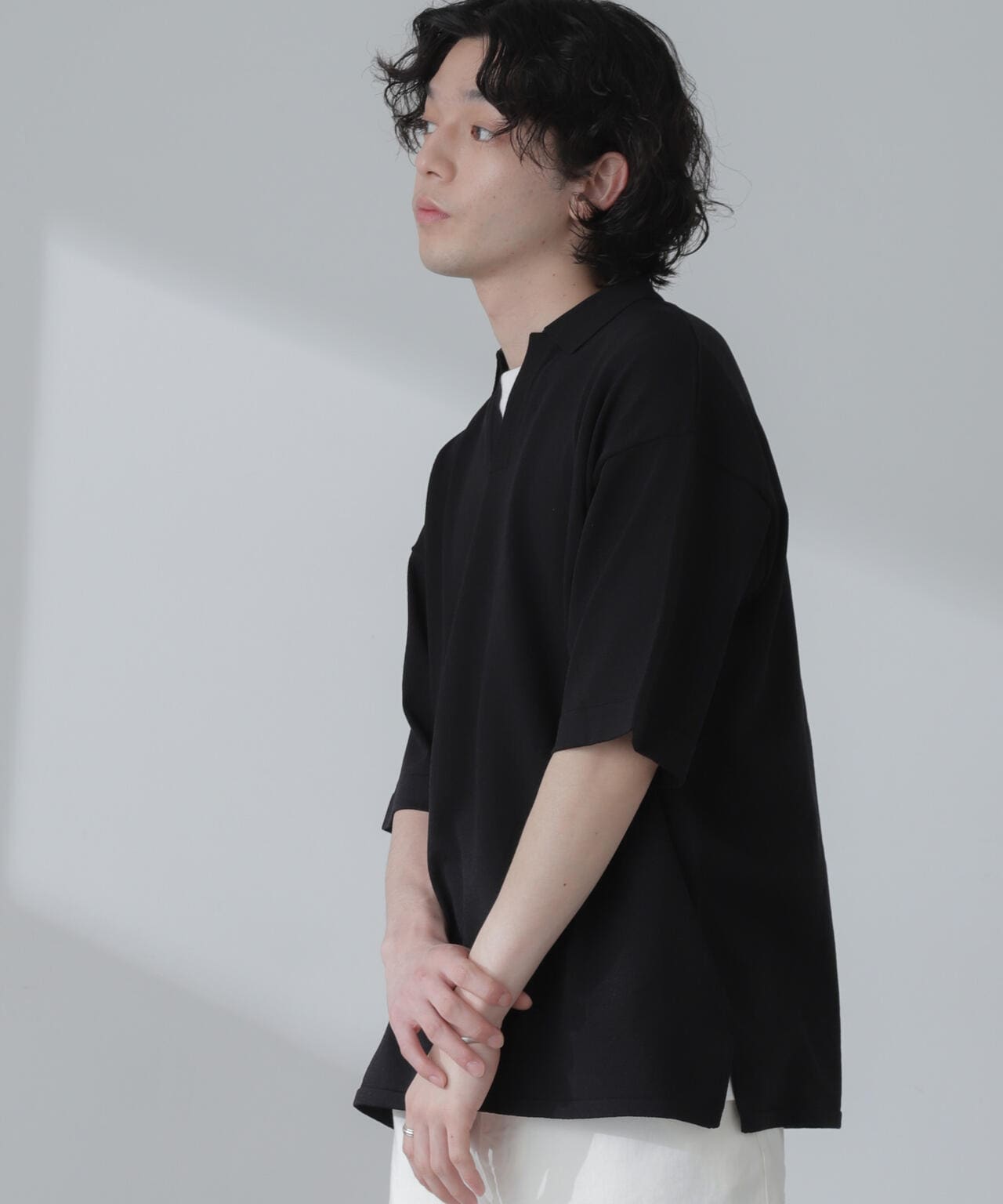 リラックススキッパーポロシャツ 半袖 6724122212