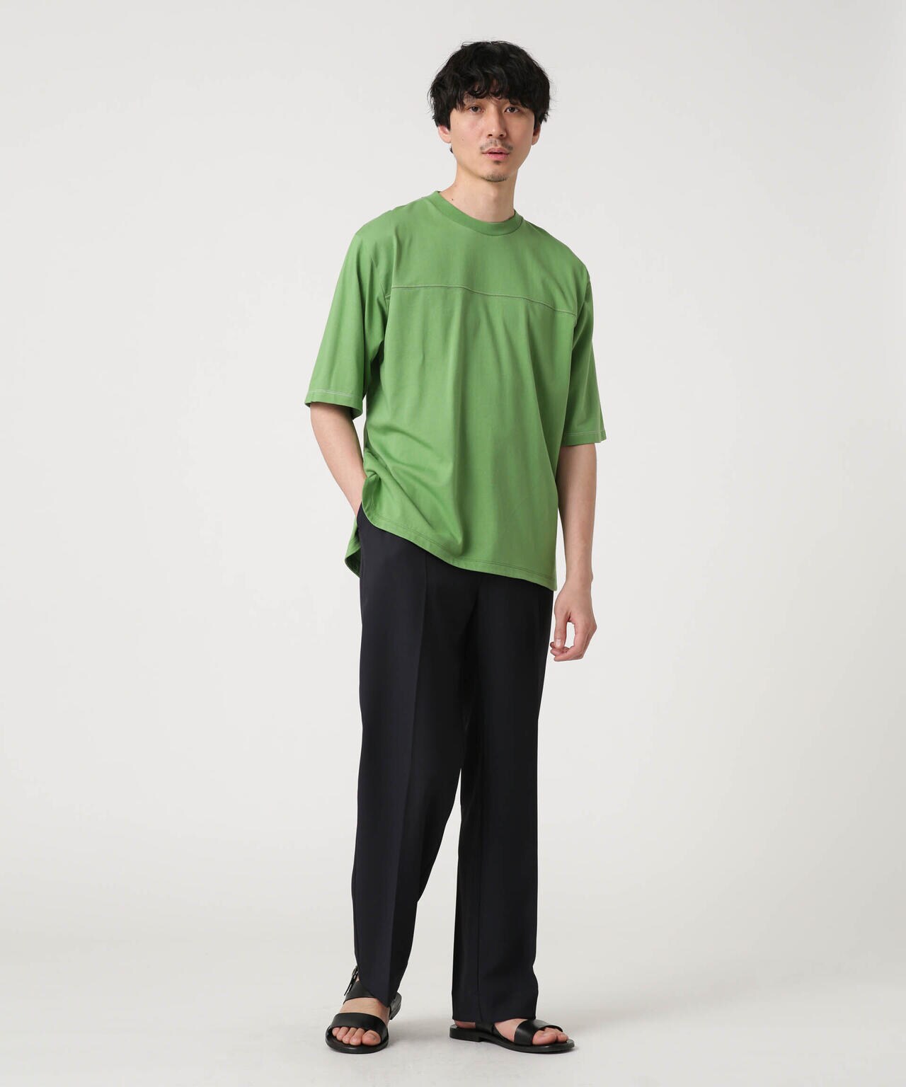 LB.03/コットンフットボールTシャツ 6683124246