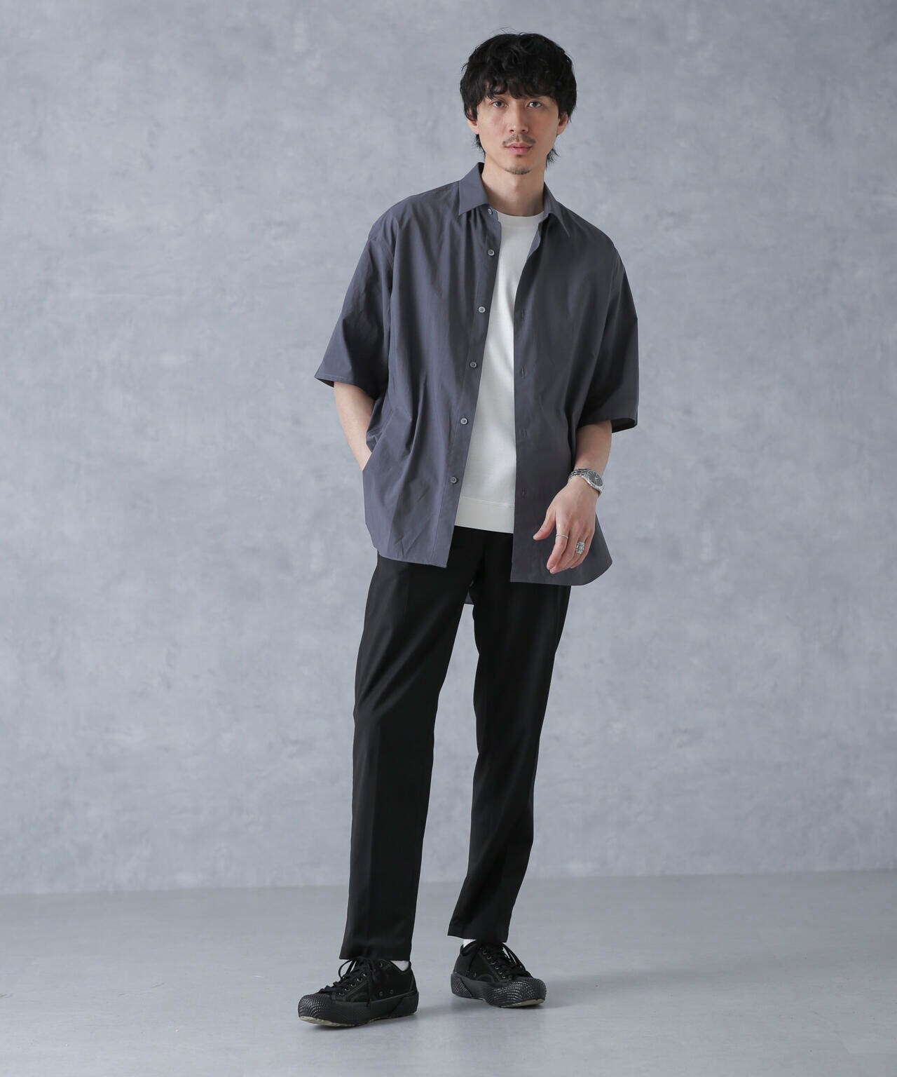 ESLOW/HALF SLEEVE SHIRT 6704121004