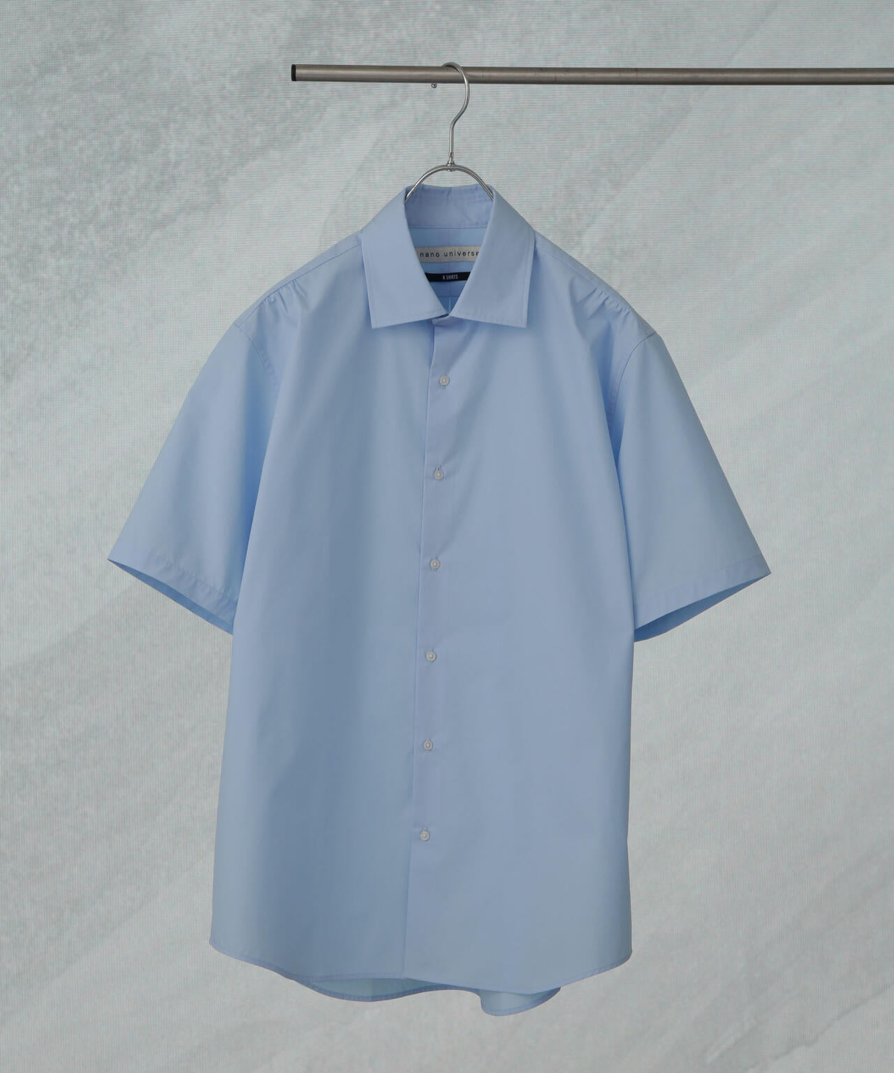 「N shirt」Anti Soaked(R)汗染み防止セミワイドカラーシャツ半袖 6685121230