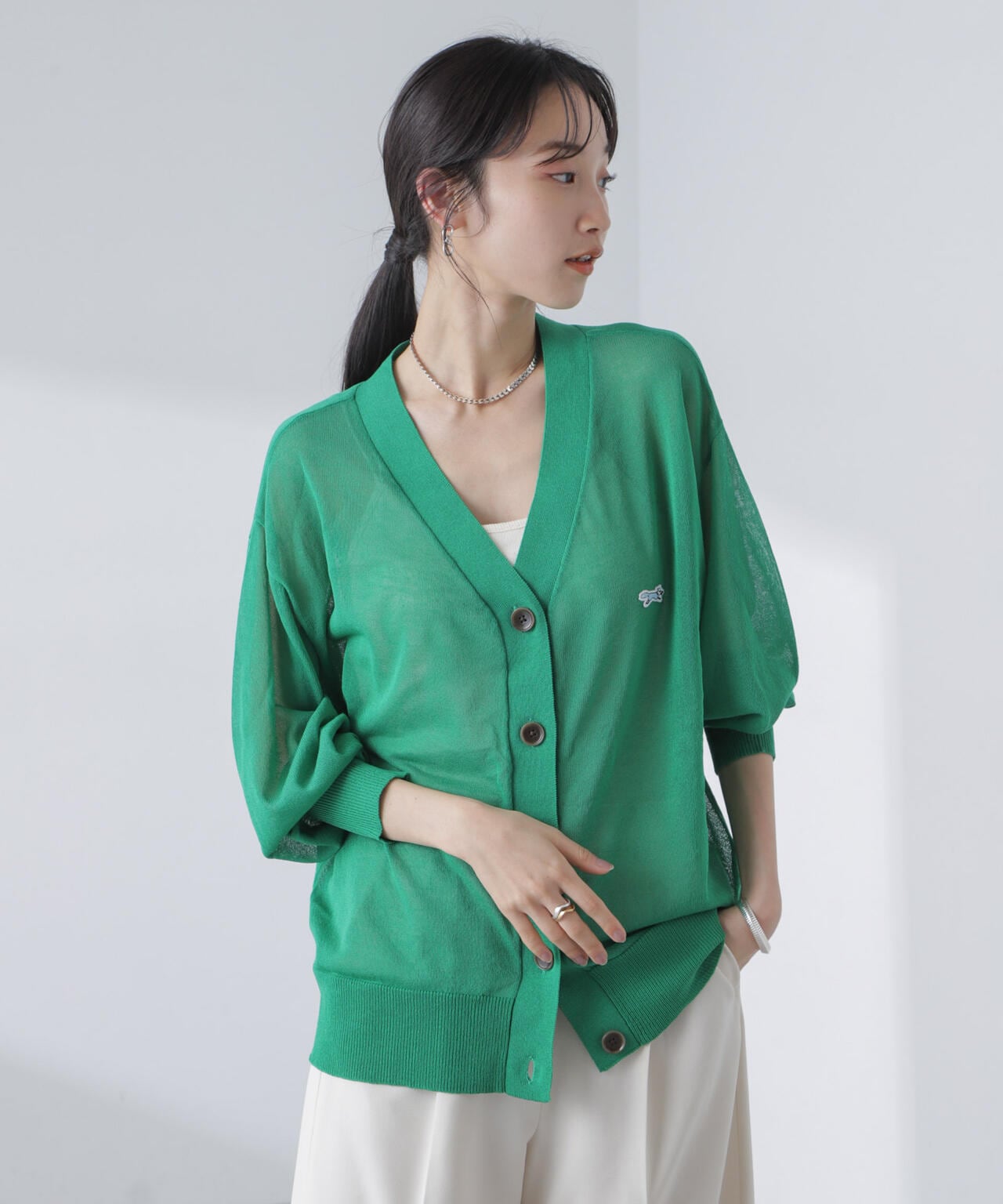 PENNEYS/PENNEYS別注TheFOXシアーカーディガン 6734122333